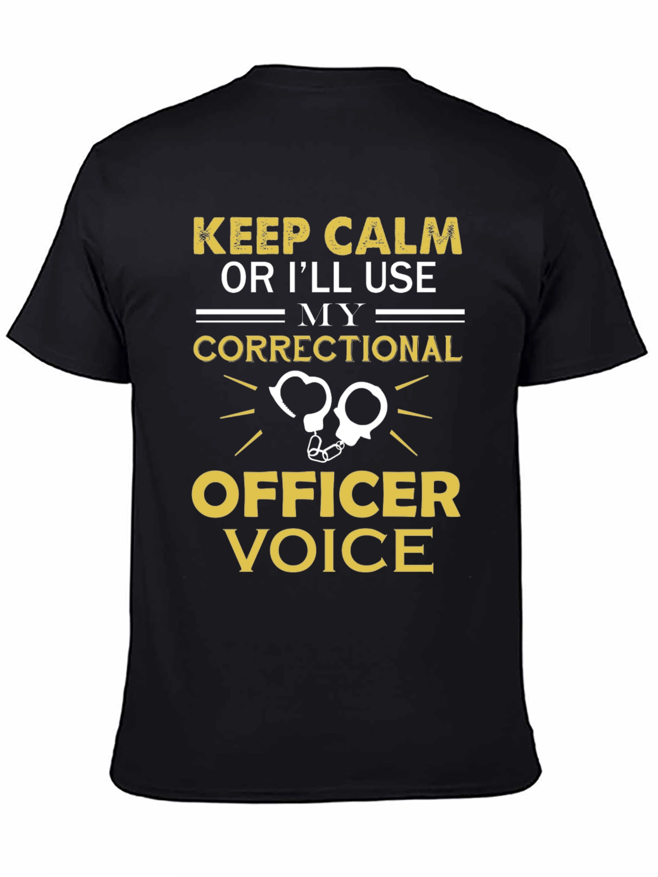 Keep Calm Correctional Officer T-Shirt