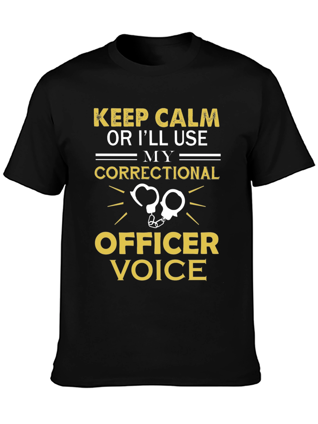 Keep Calm Correctional Officer T-Shirt