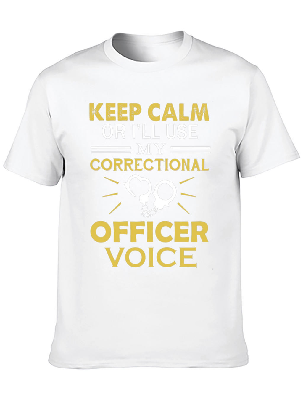 Keep Calm Correctional Officer T-Shirt