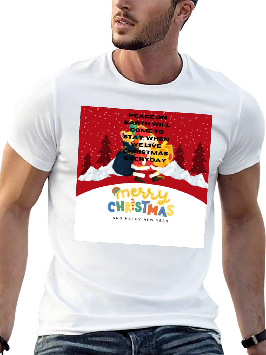 Christmas Everyday T-Shirt - Holiday Peace
