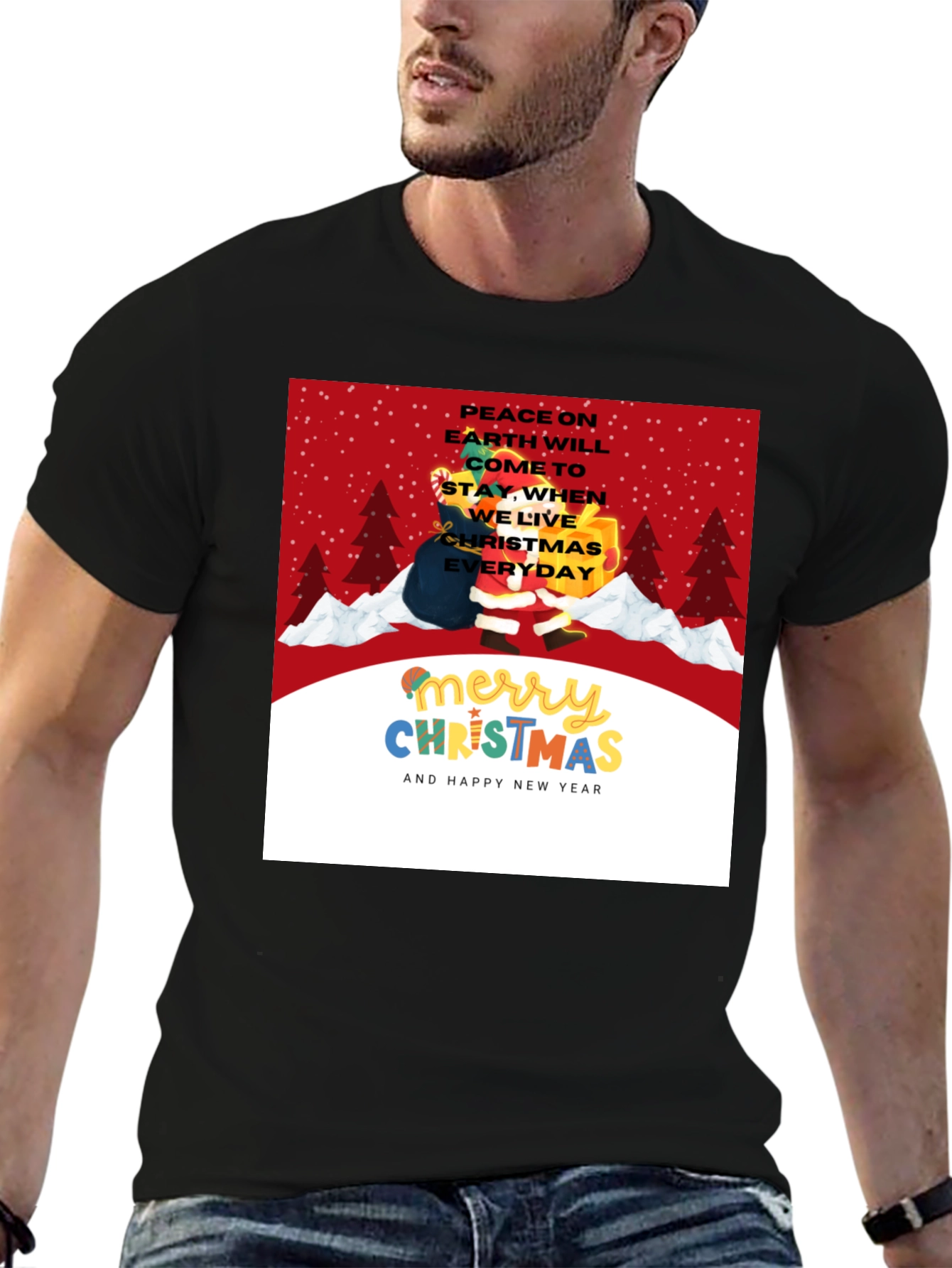 Christmas Everyday T-Shirt - Holiday Peace