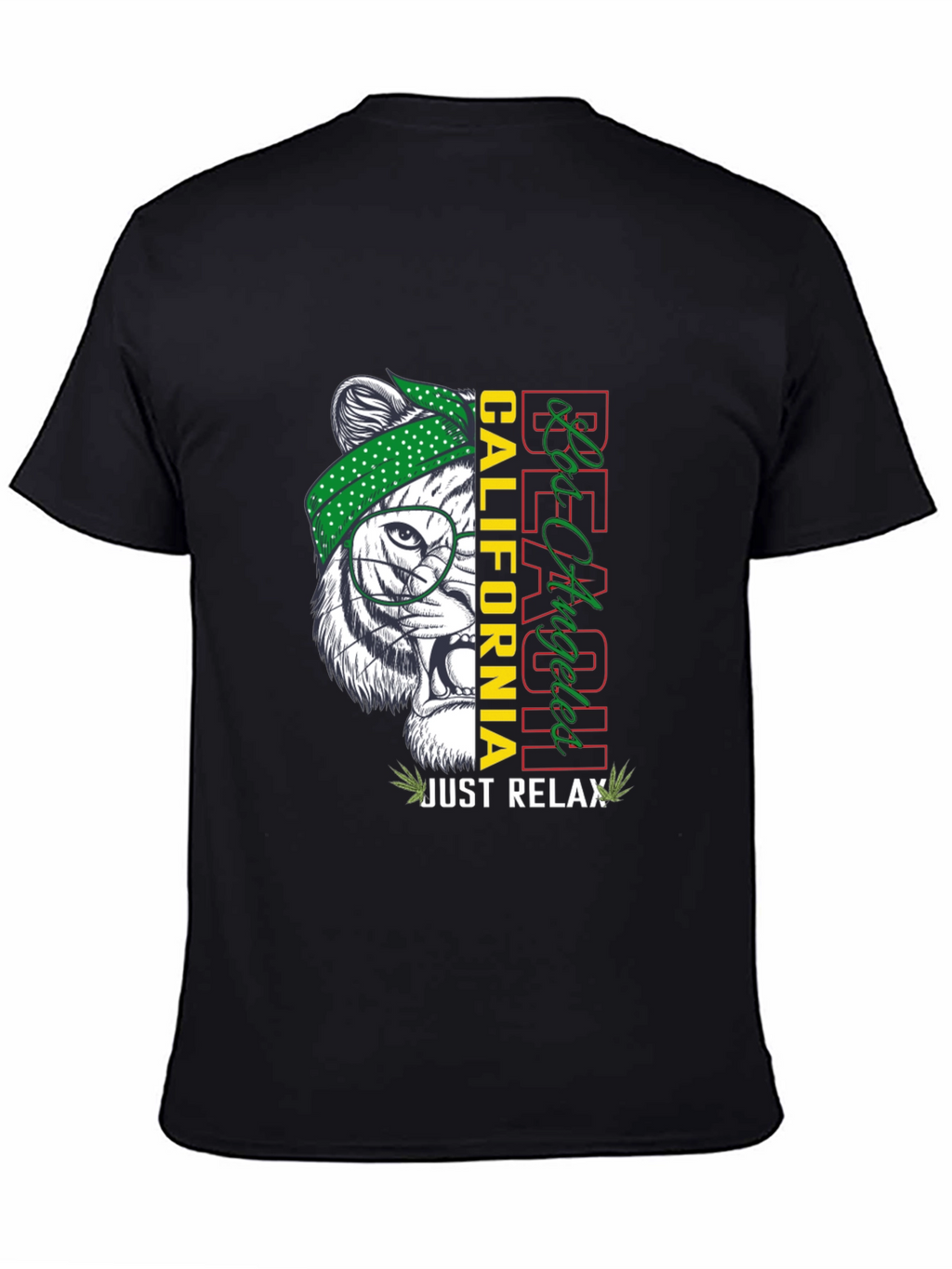 Cool Tiger Tee: California Beach Style