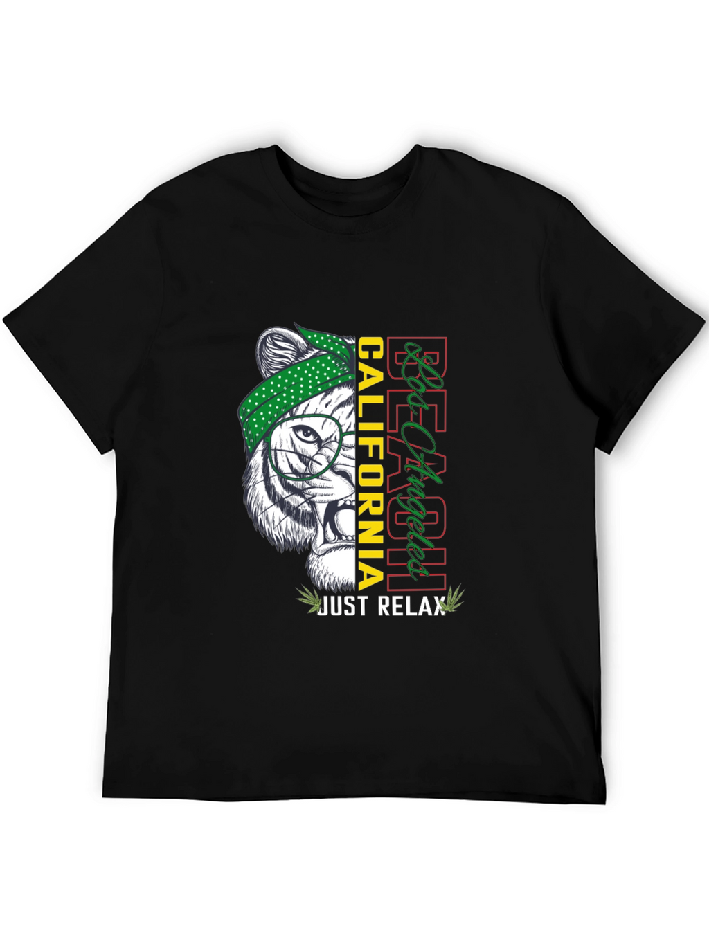 Cool Tiger Tee: California Beach Style