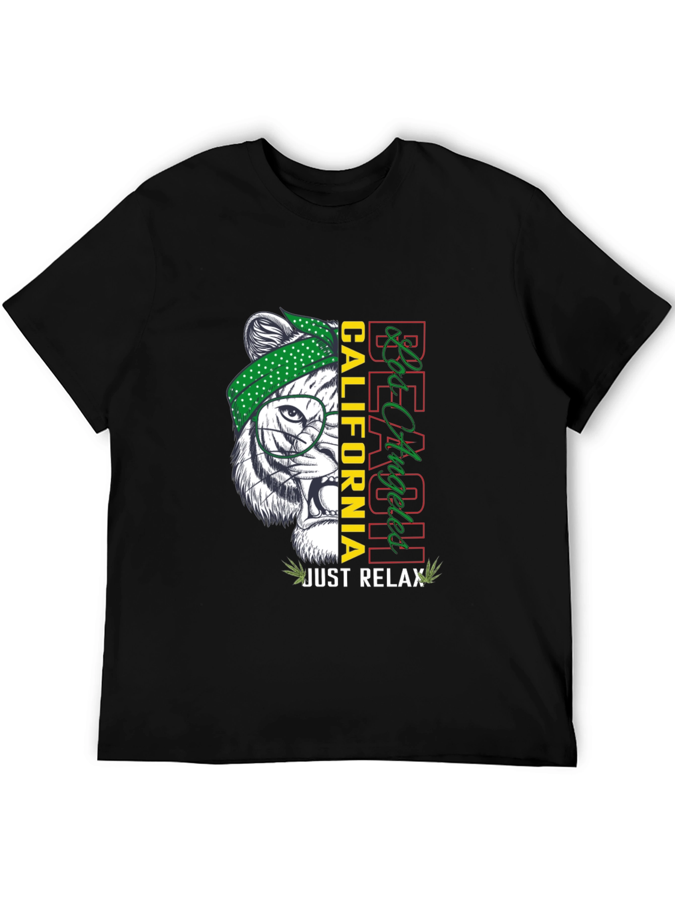 Cool Tiger Tee: California Beach Style