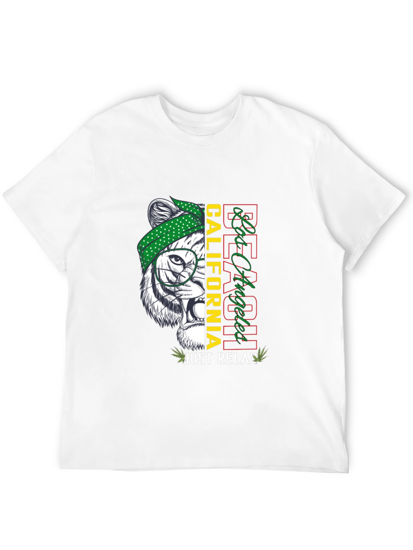 Cool Tiger Tee: California Beach Style