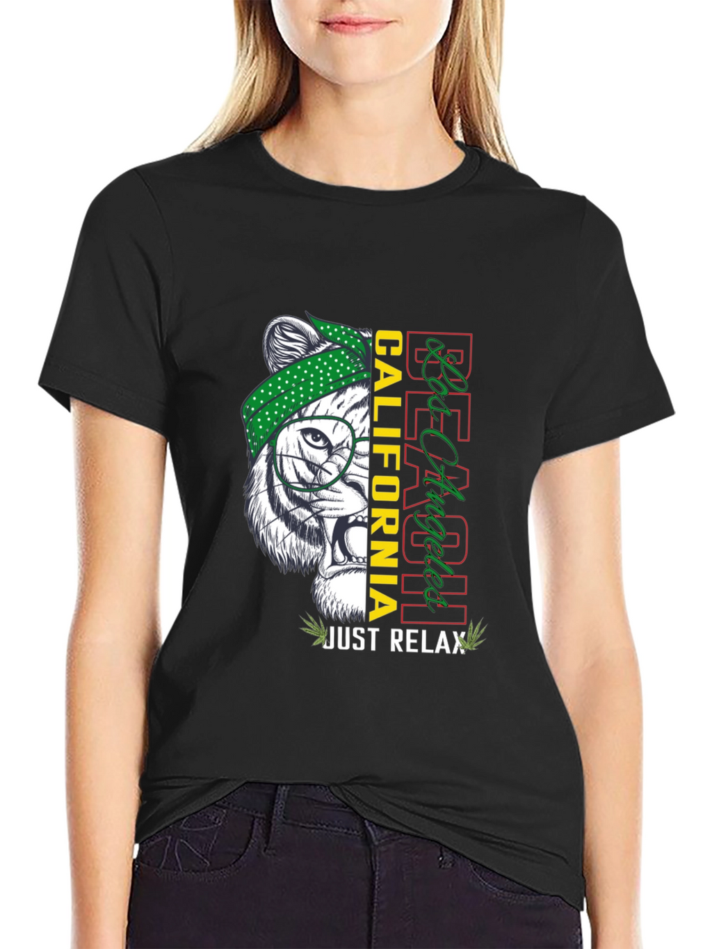 Cool Tiger Tee: California Beach Style