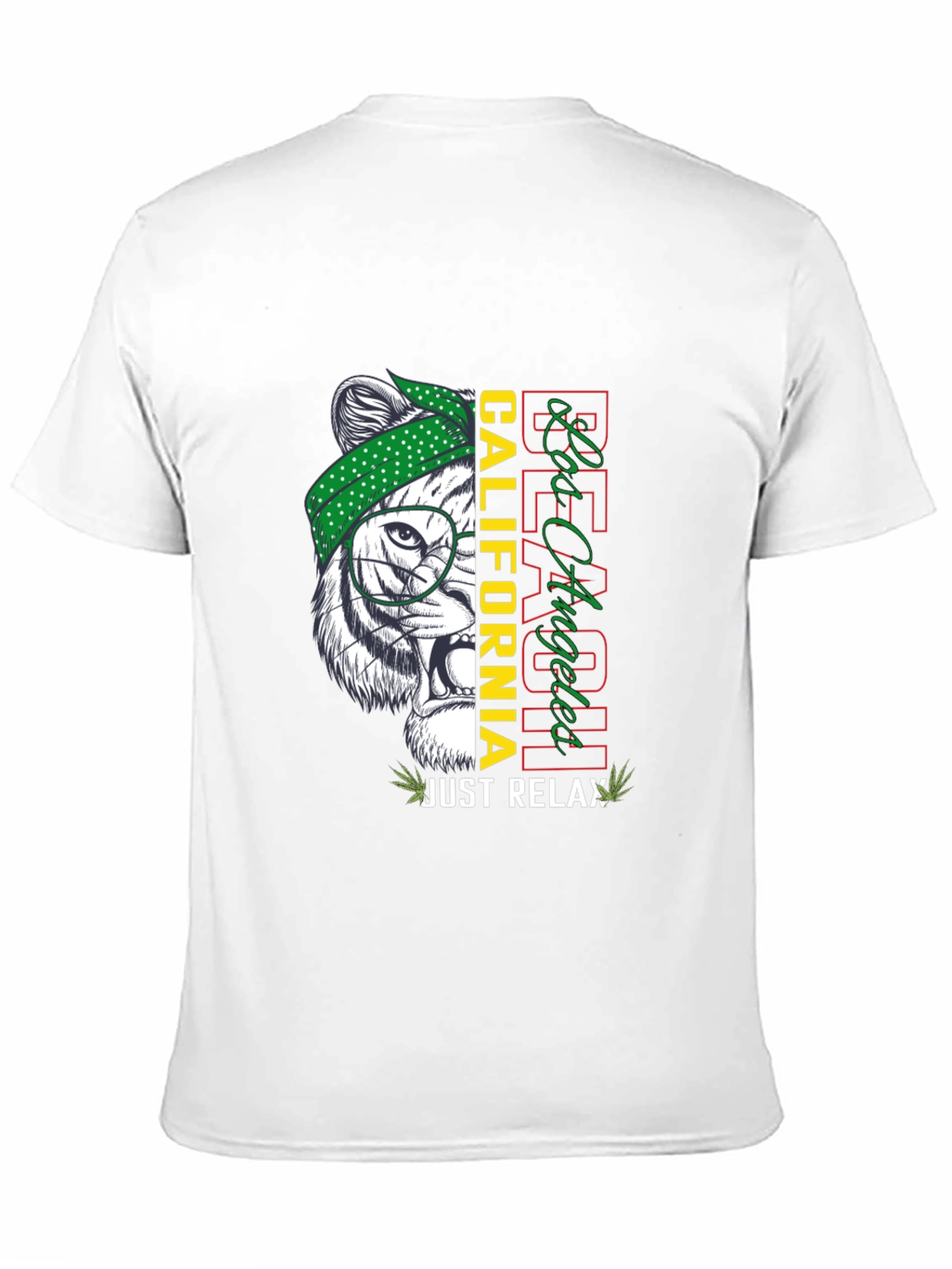 Cool Tiger Tee: California Beach Style