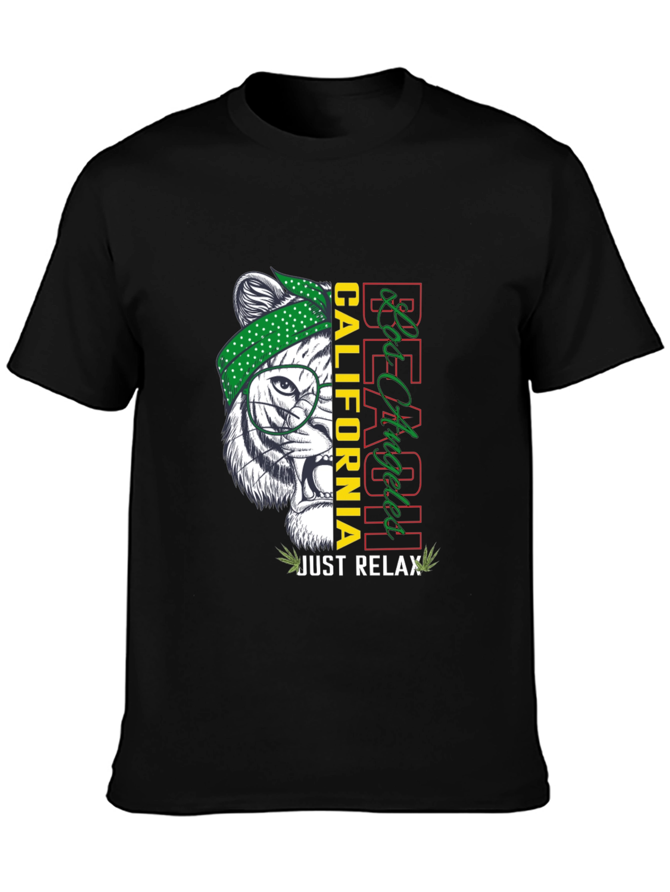 Cool Tiger Tee: California Beach Style