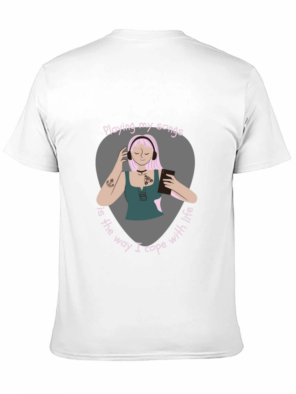 Music Lovers Comfort Tee - Playing My Songs