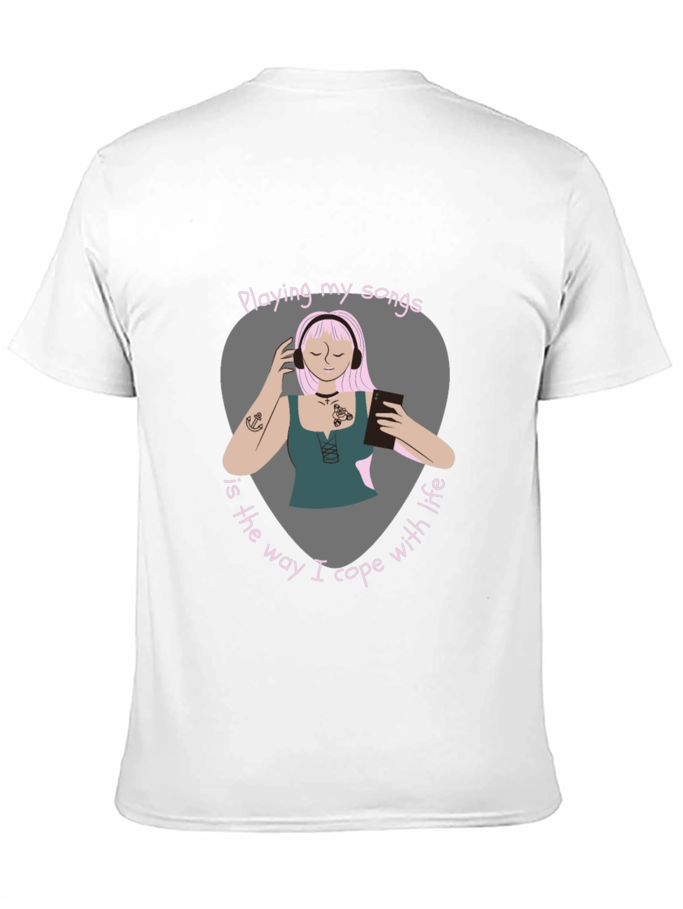 Music Lovers Comfort Tee - Playing My Songs