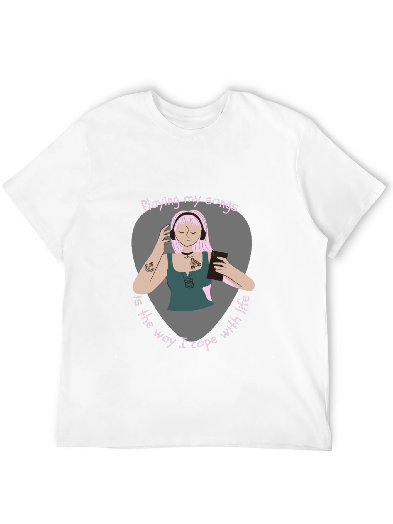 Music Lovers Comfort Tee - Playing My Songs