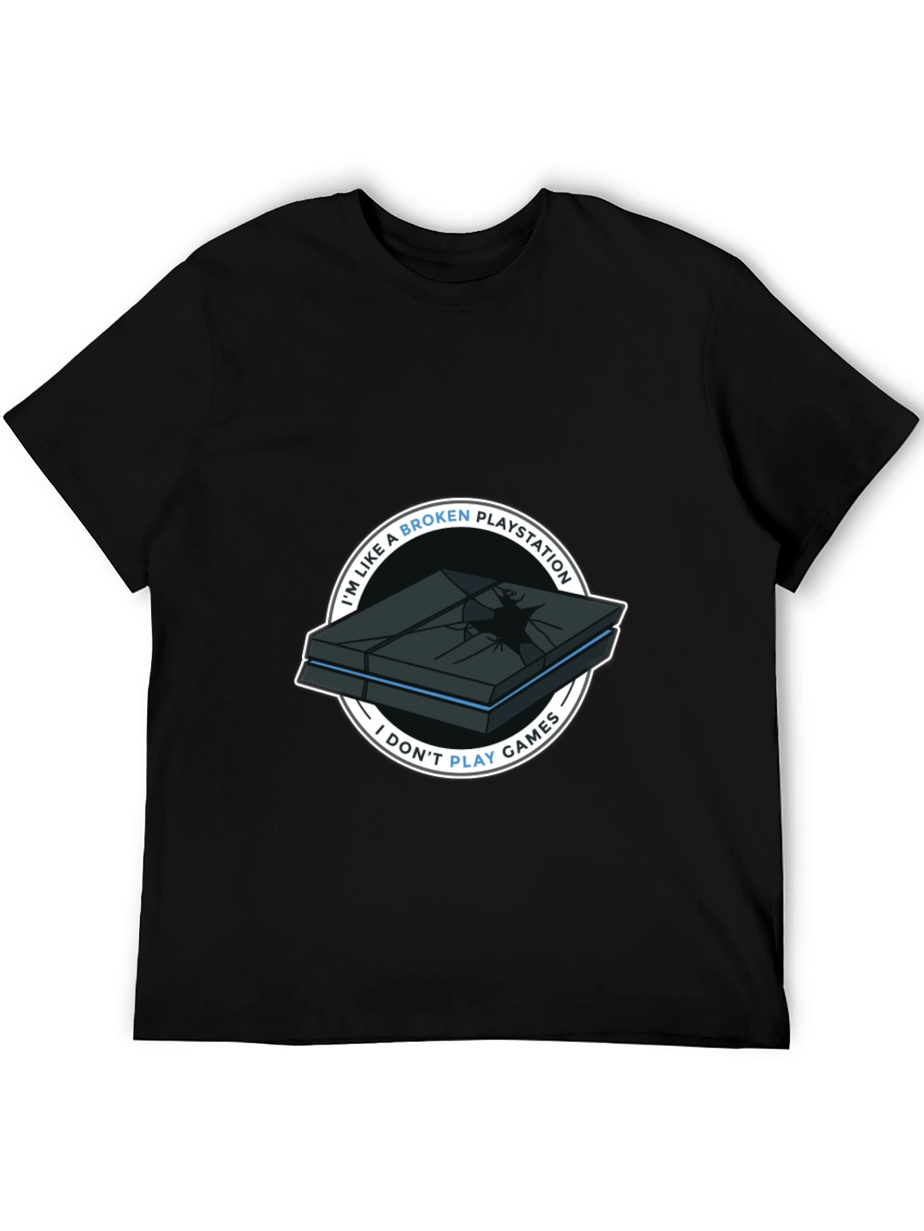 Broken Playstation Funny T-Shirt