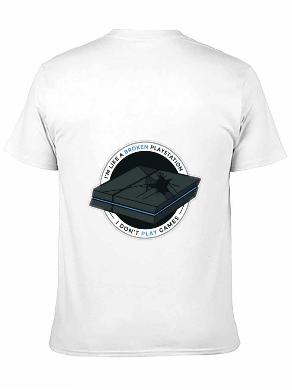 Broken Playstation Funny T-Shirt