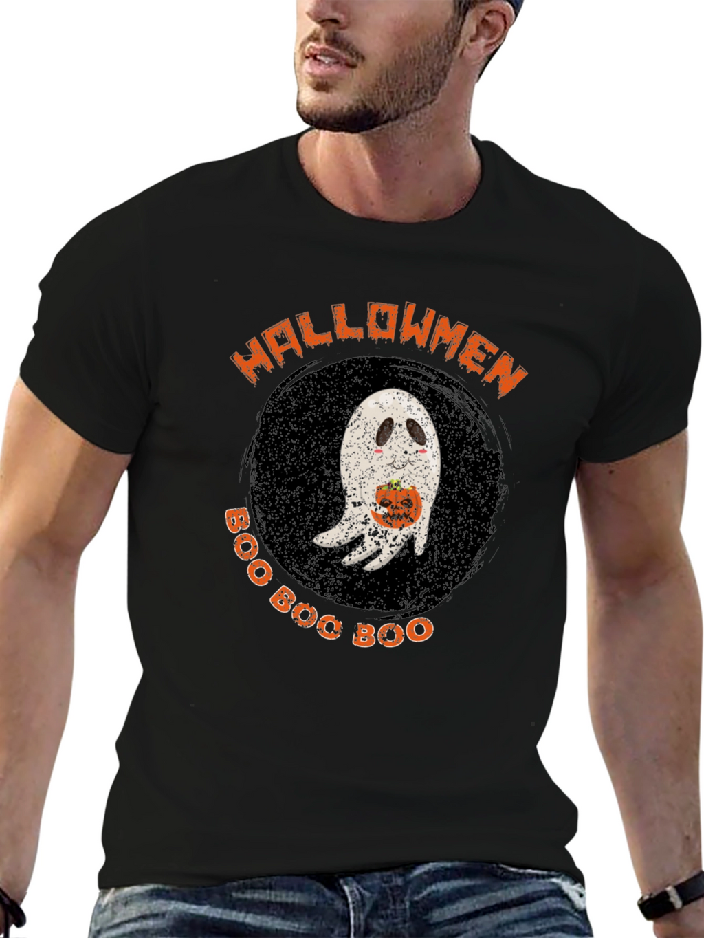 Halloween Ghost Boo T-Shirt