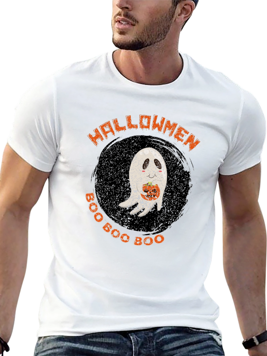 Halloween Ghost Boo T-Shirt