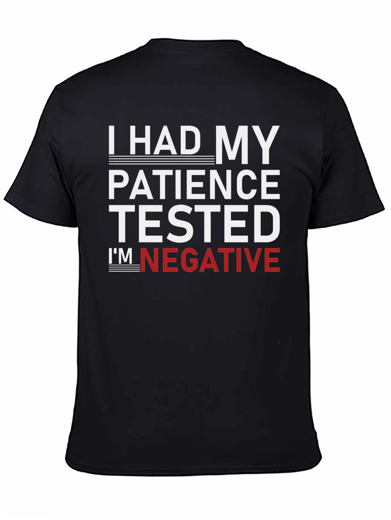 I Had My Patience Tested - Funny Graphic Tee