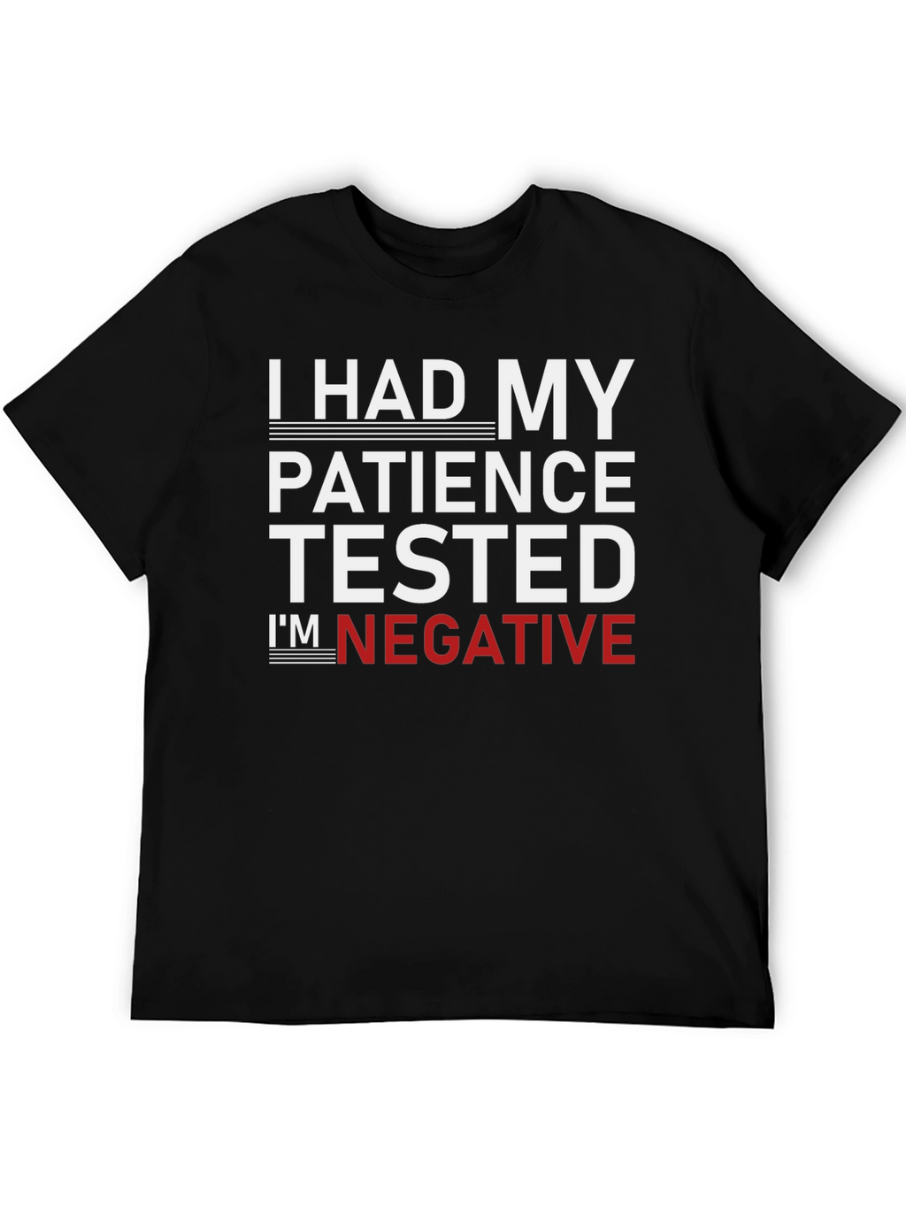I Had My Patience Tested - Funny Graphic Tee