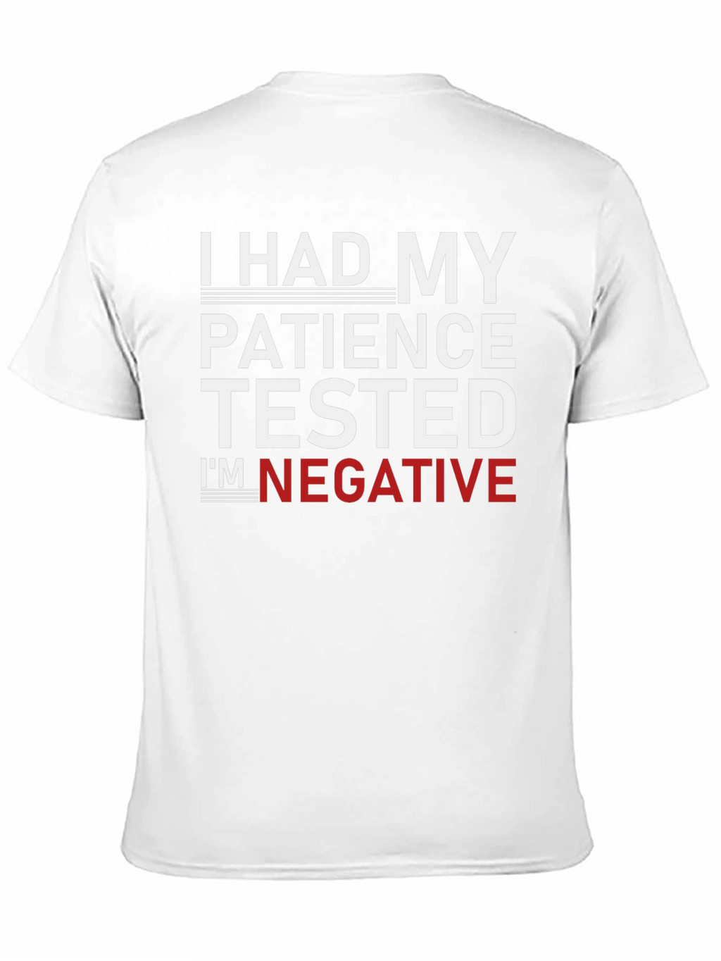 I Had My Patience Tested - Funny Graphic Tee