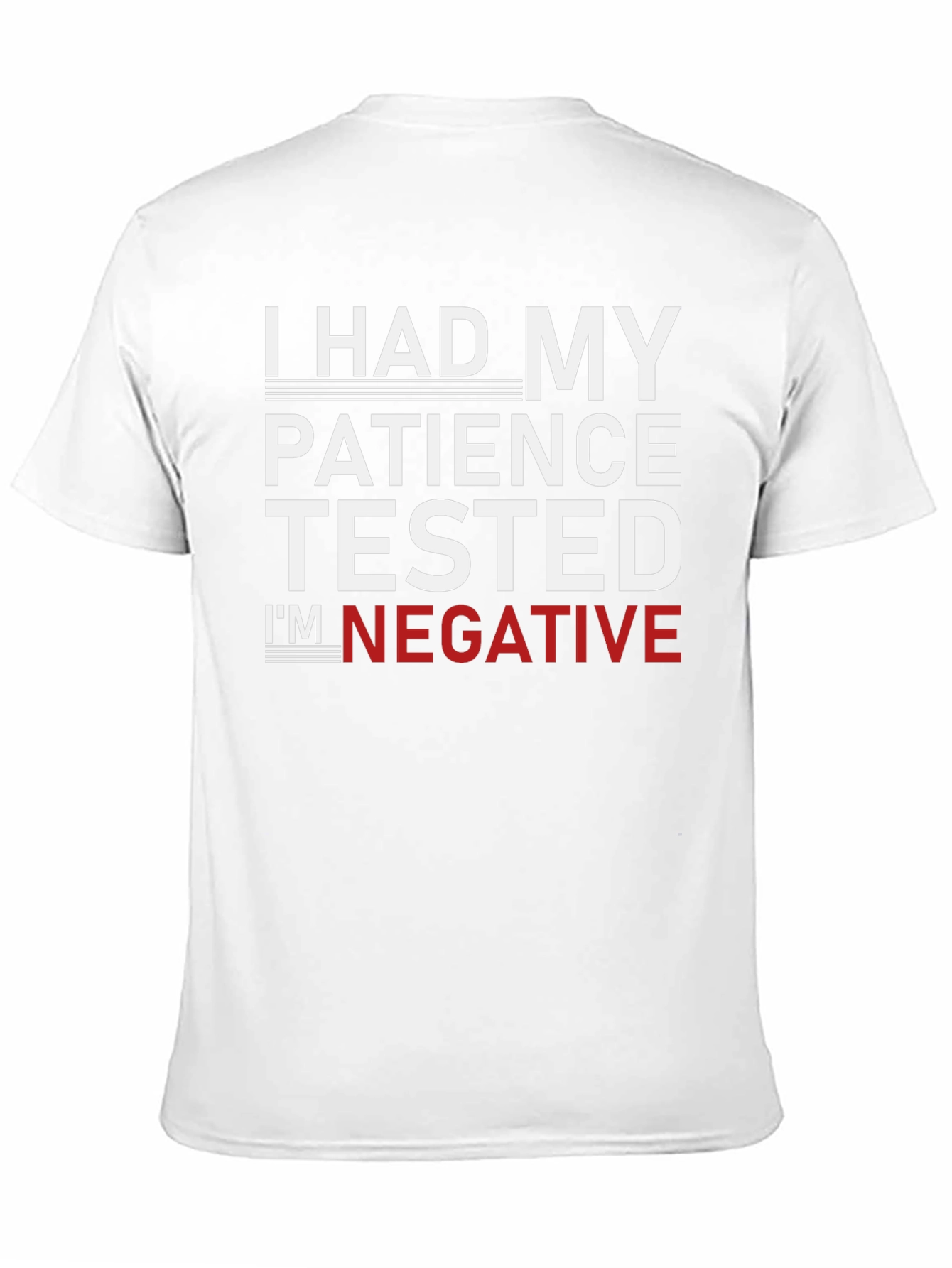 I Had My Patience Tested - Funny Graphic Tee