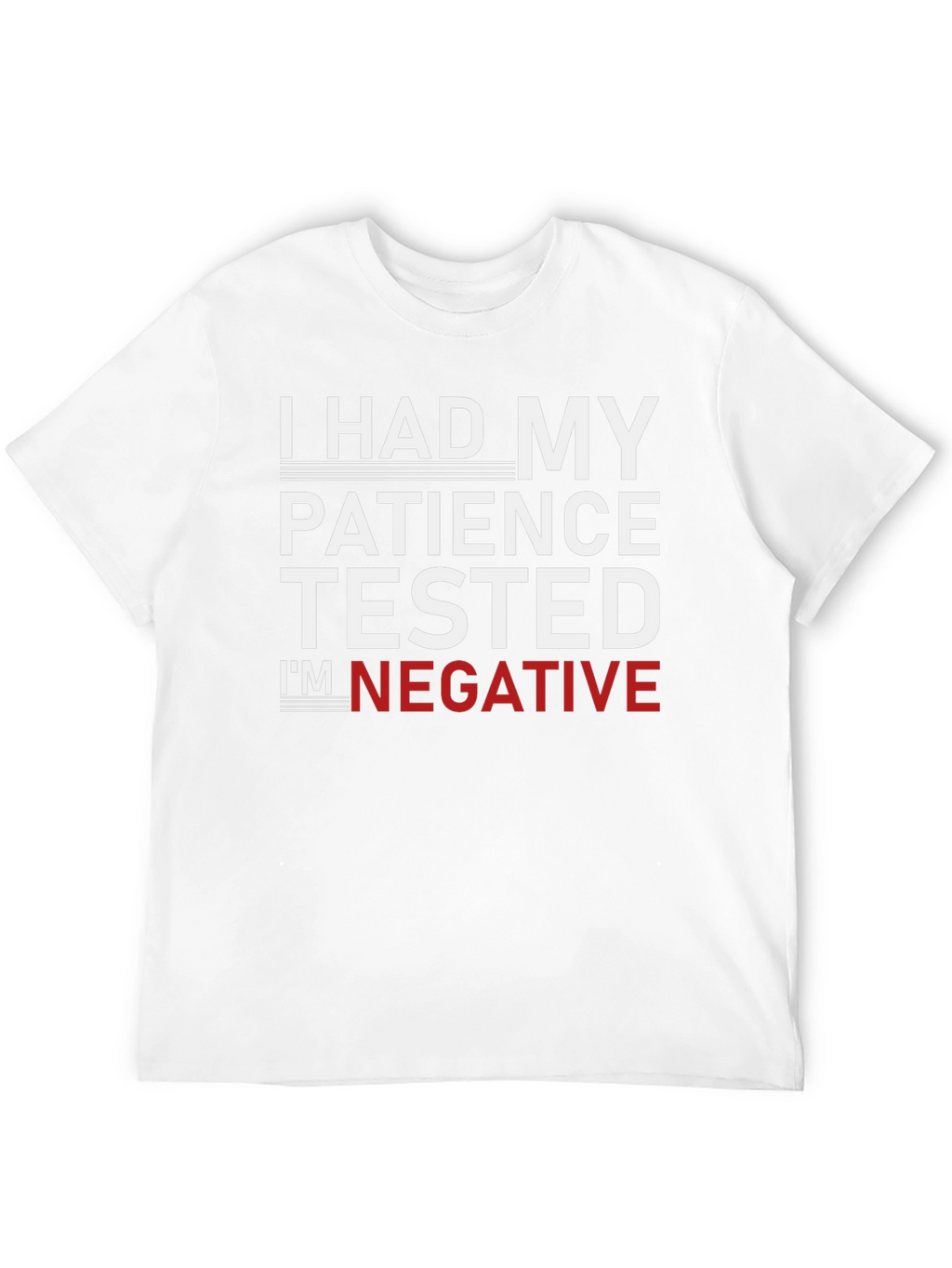 I Had My Patience Tested - Funny Graphic Tee