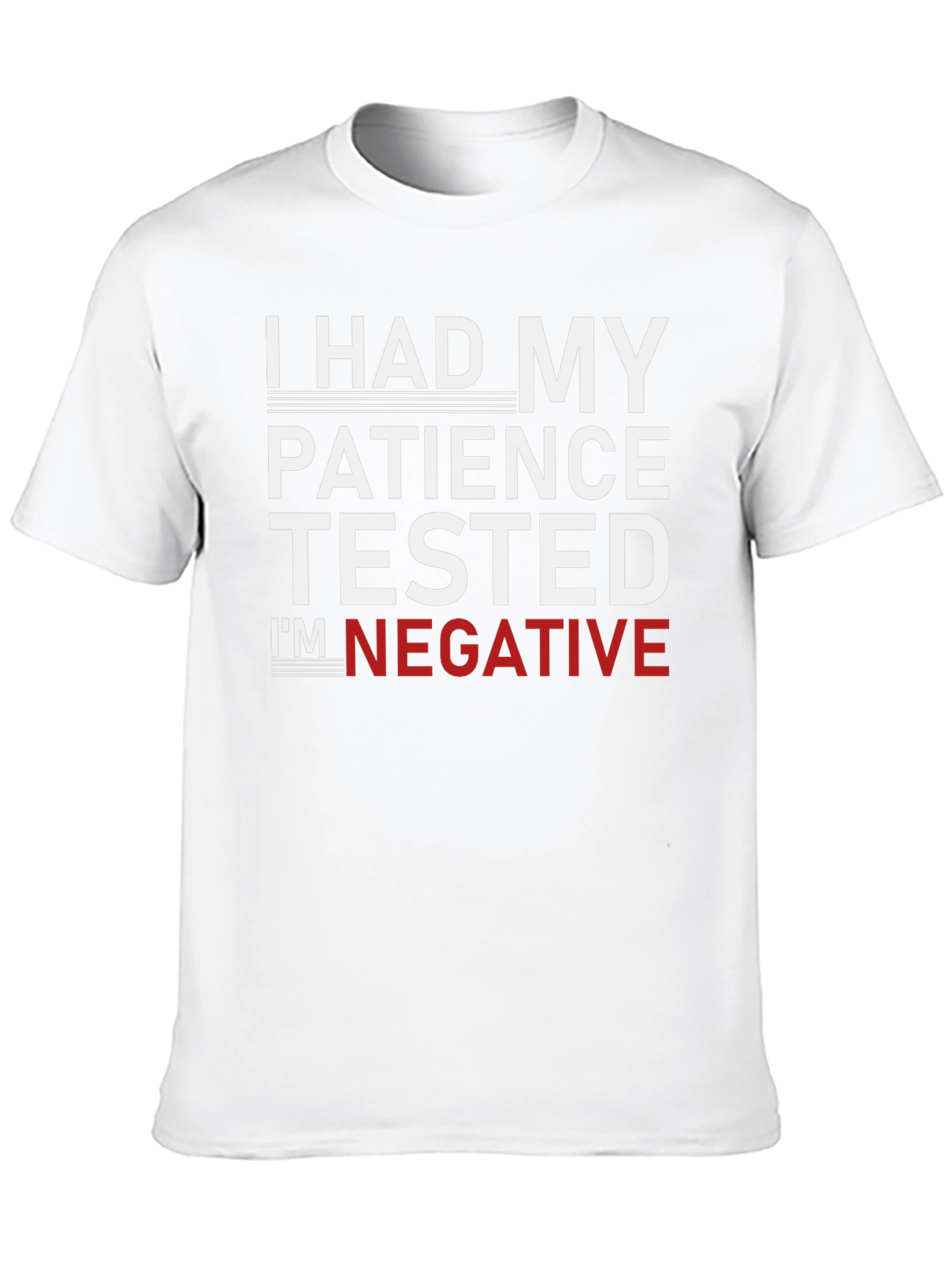 I Had My Patience Tested - Funny Graphic Tee