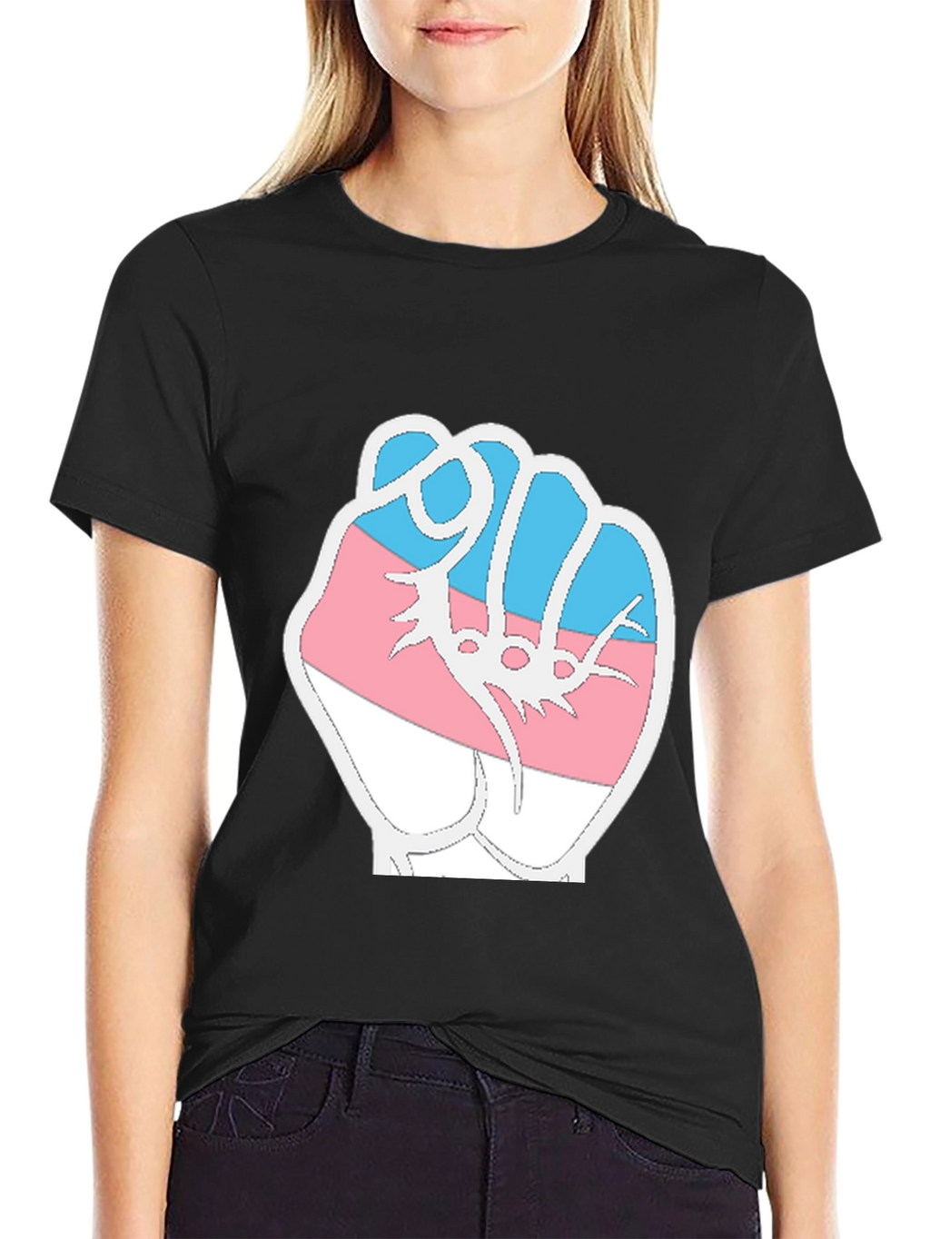 Transgender Pride Fist T-Shirt