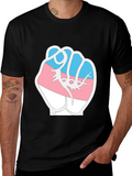 Transgender Pride Fist T-Shirt