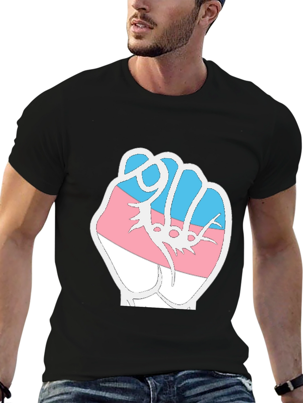 Transgender Pride Fist T-Shirt