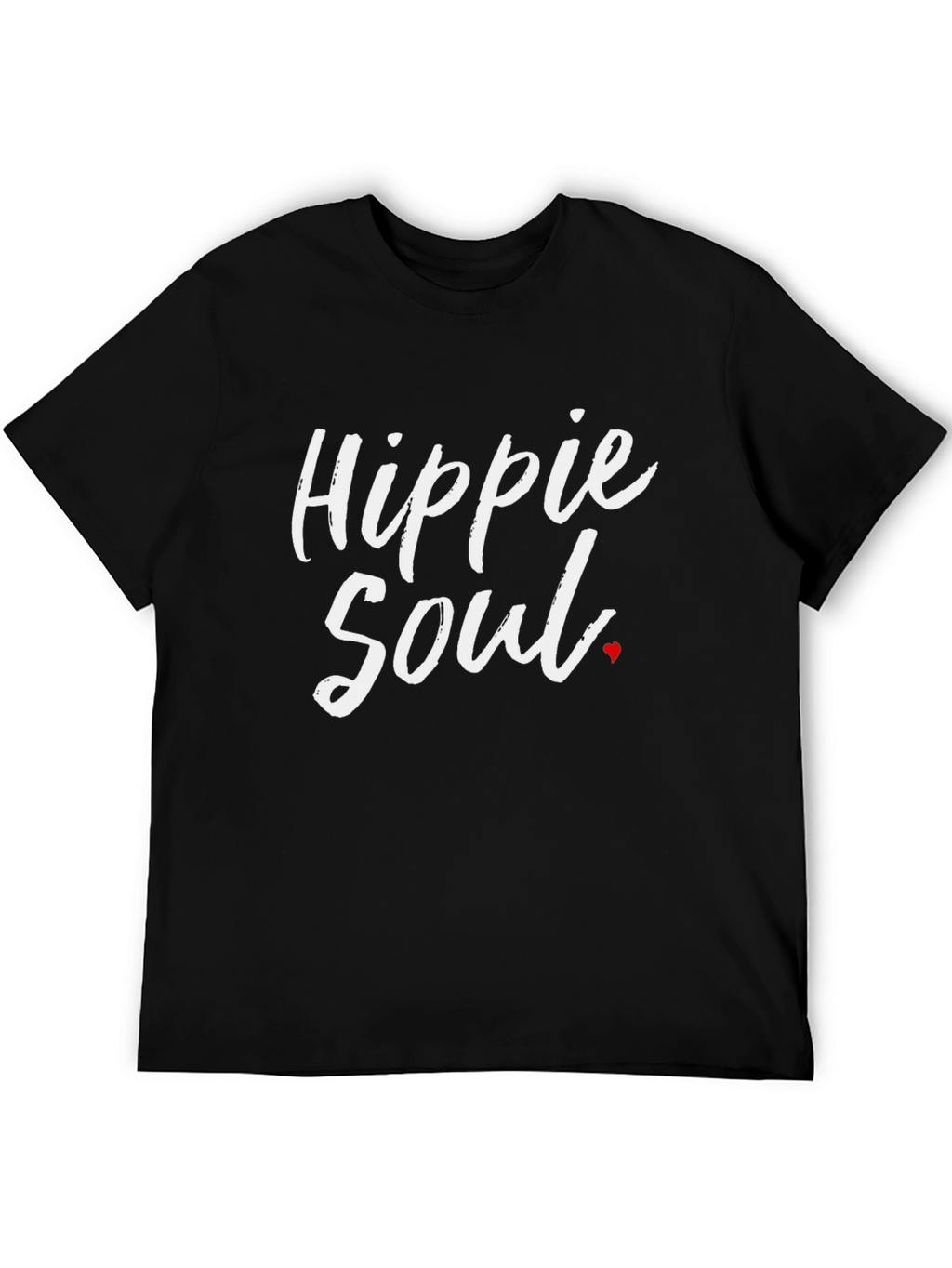 Hippie Soul Graphic T-Shirt - Black