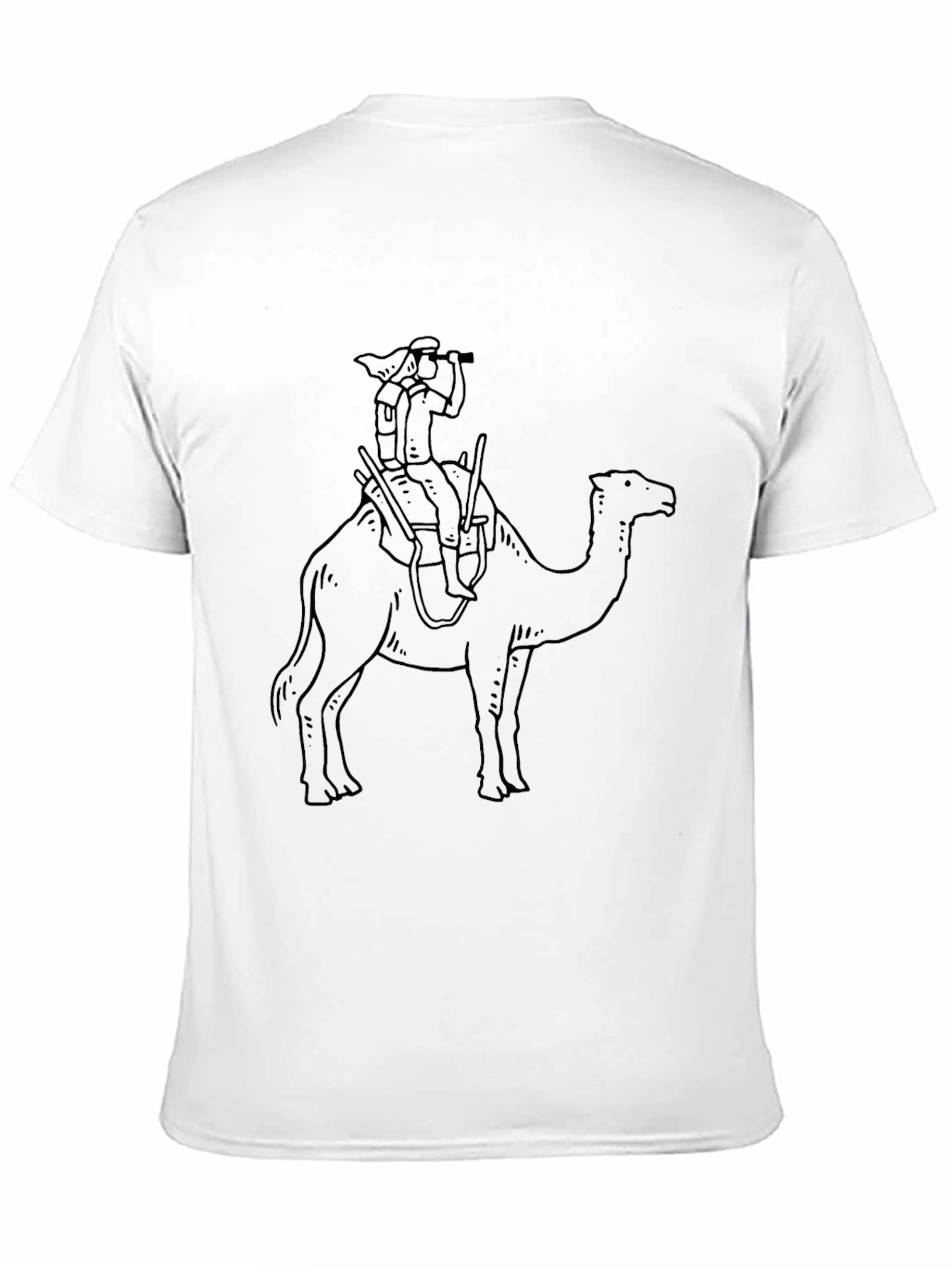 Camel Rider Graphic Tee - Black