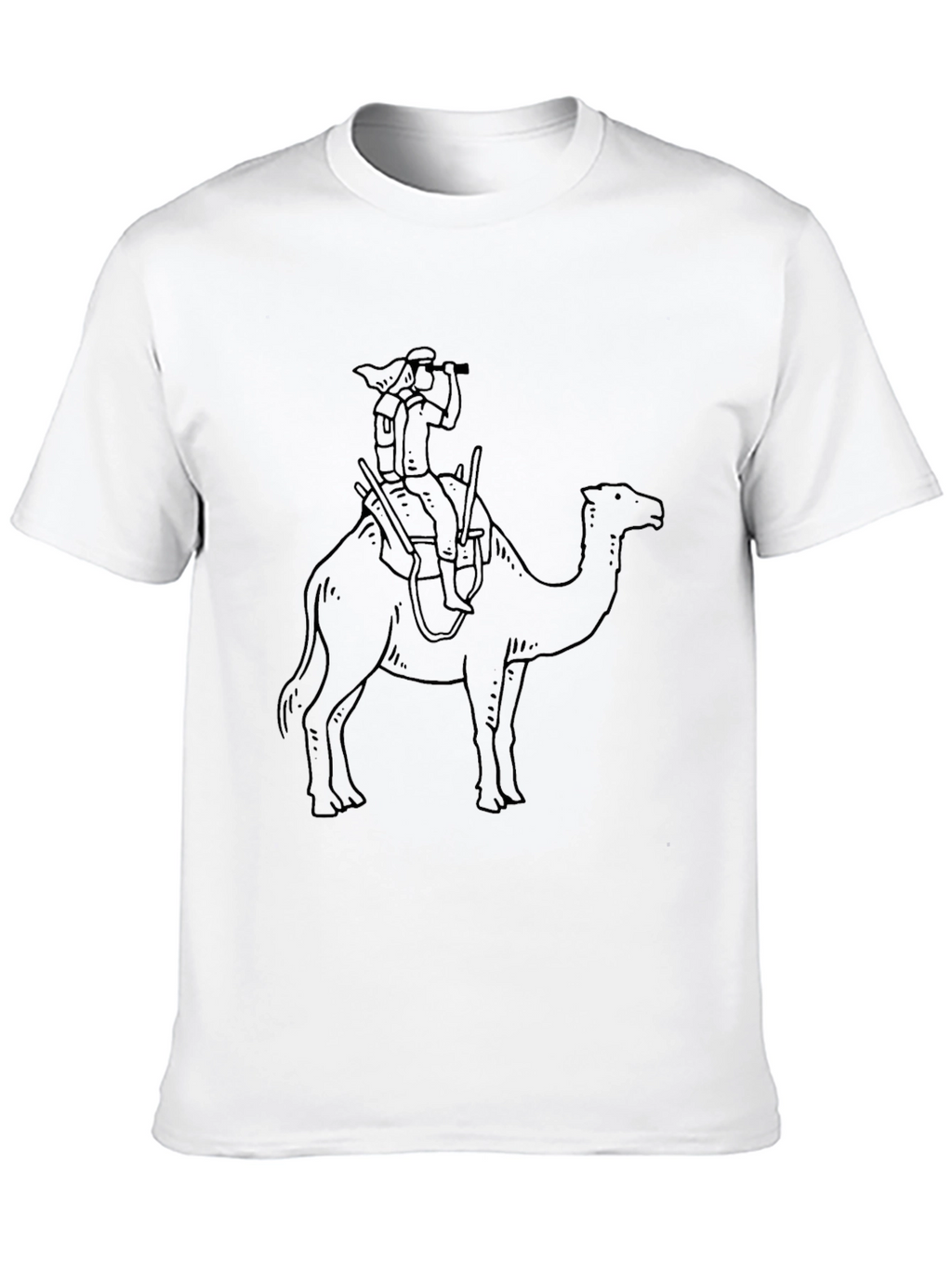 Camel Rider Graphic Tee - Black
