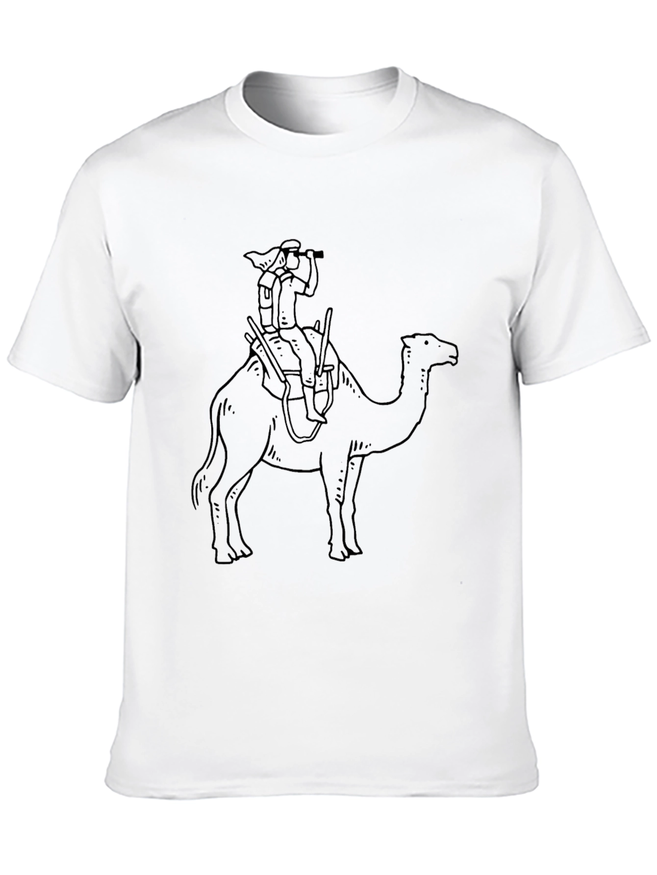 Camel Rider Graphic Tee - Black