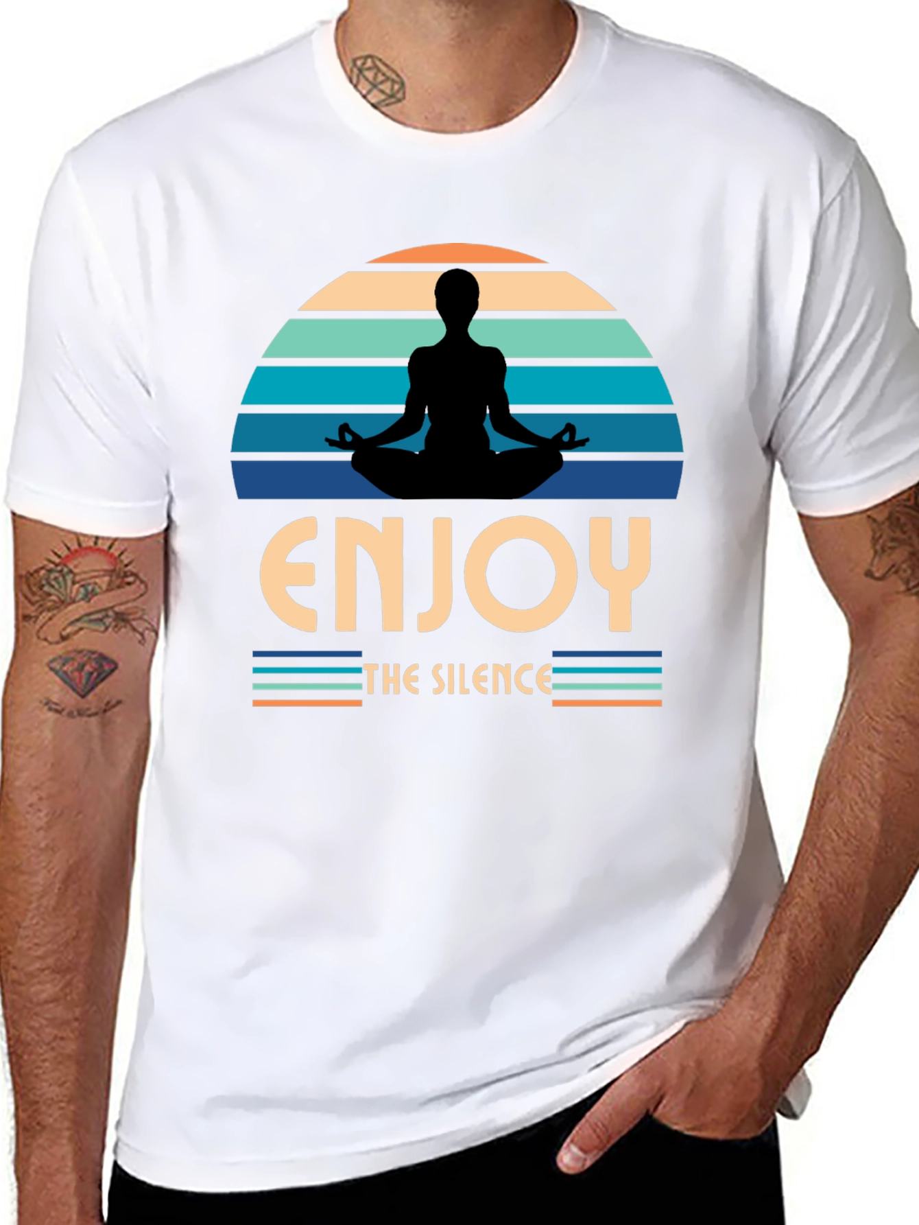 Enjoy The Silence Yoga T-Shirt