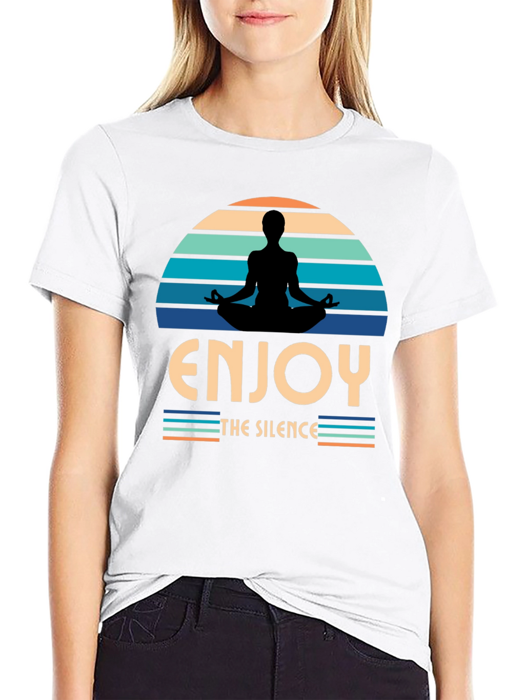 Enjoy The Silence Yoga T-Shirt