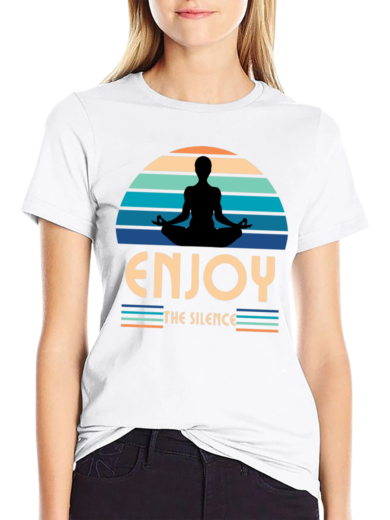 Enjoy The Silence Yoga T-Shirt