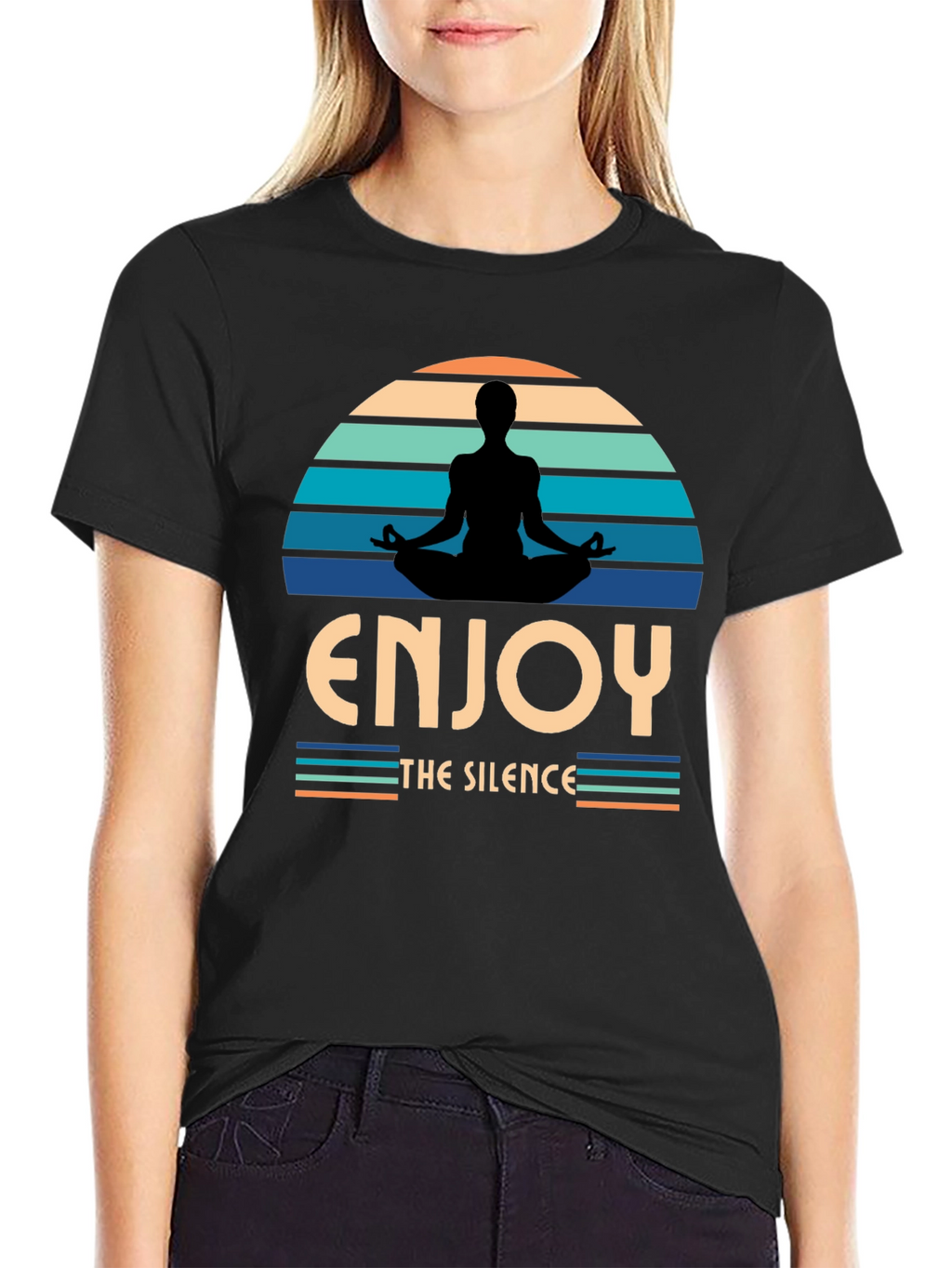 Enjoy The Silence Yoga T-Shirt