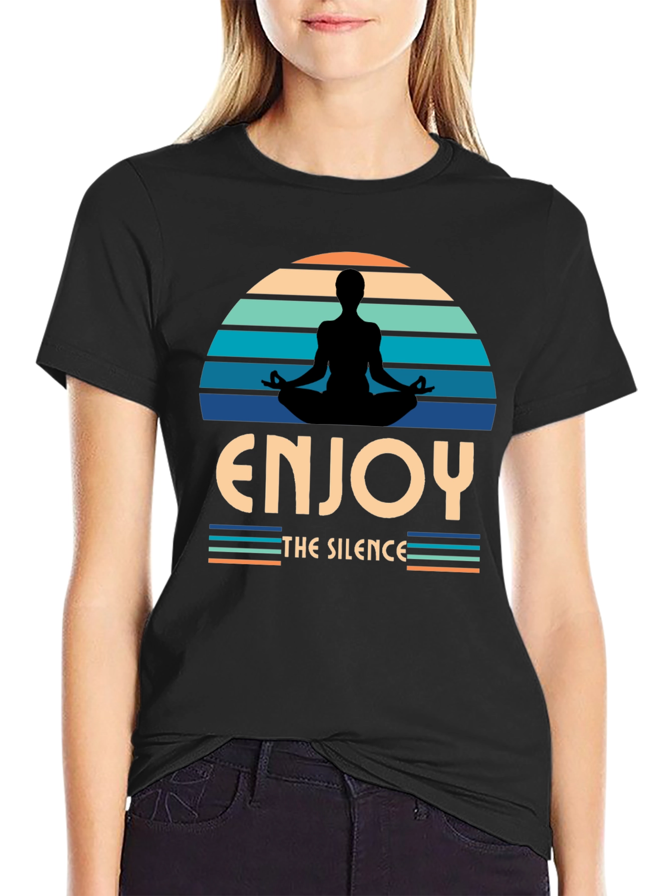 Enjoy The Silence Yoga T-Shirt