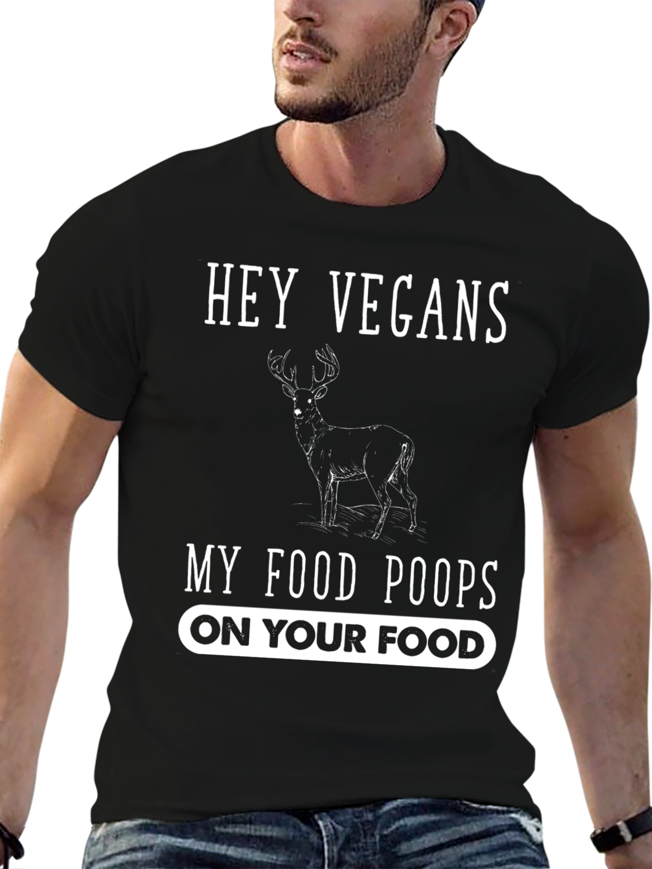 Hey Vegans My Food Poops On Your Food T-Shirt