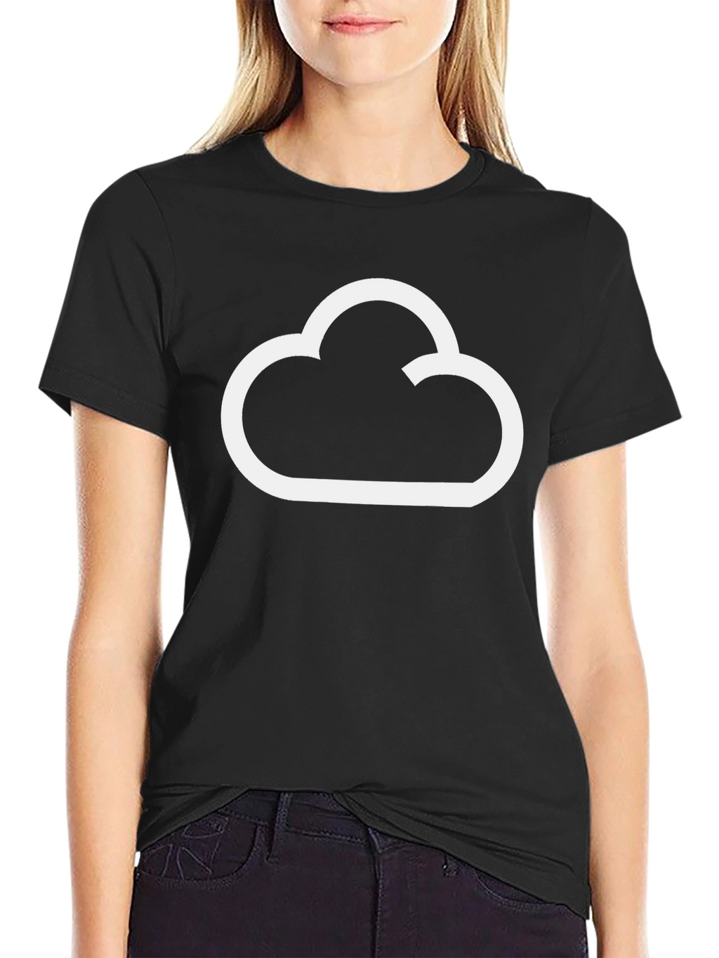 Cloud Graphic T-Shirt - Modern Style