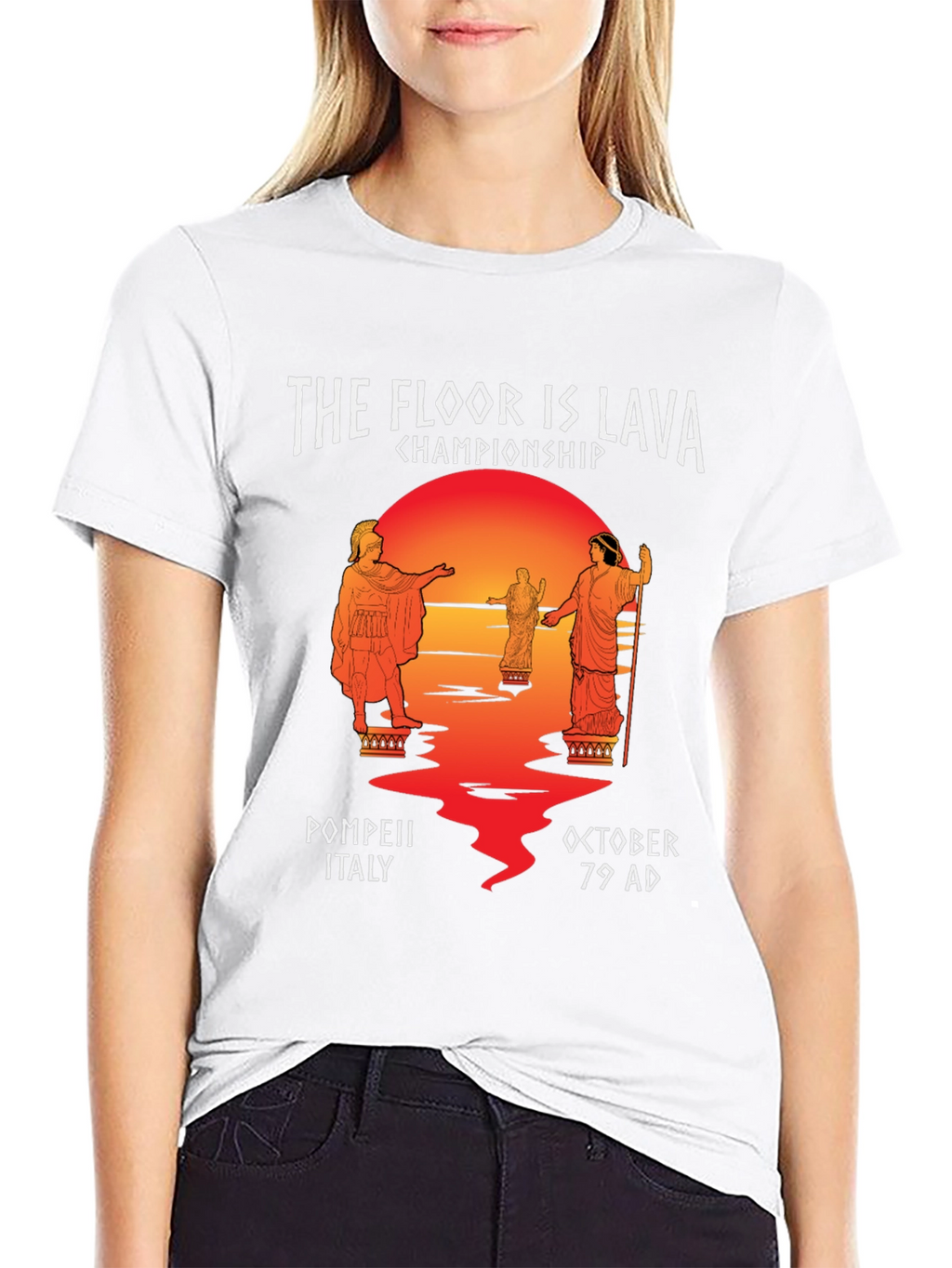 The Floor Is Lava Championship Pompeii T-Shirt