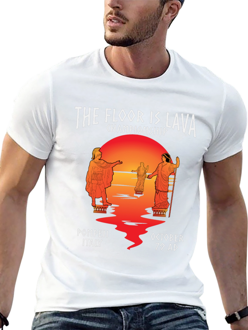The Floor Is Lava Championship Pompeii T-Shirt