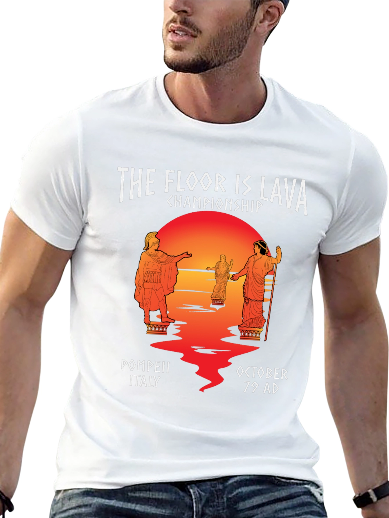 The Floor Is Lava Championship Pompeii T-Shirt