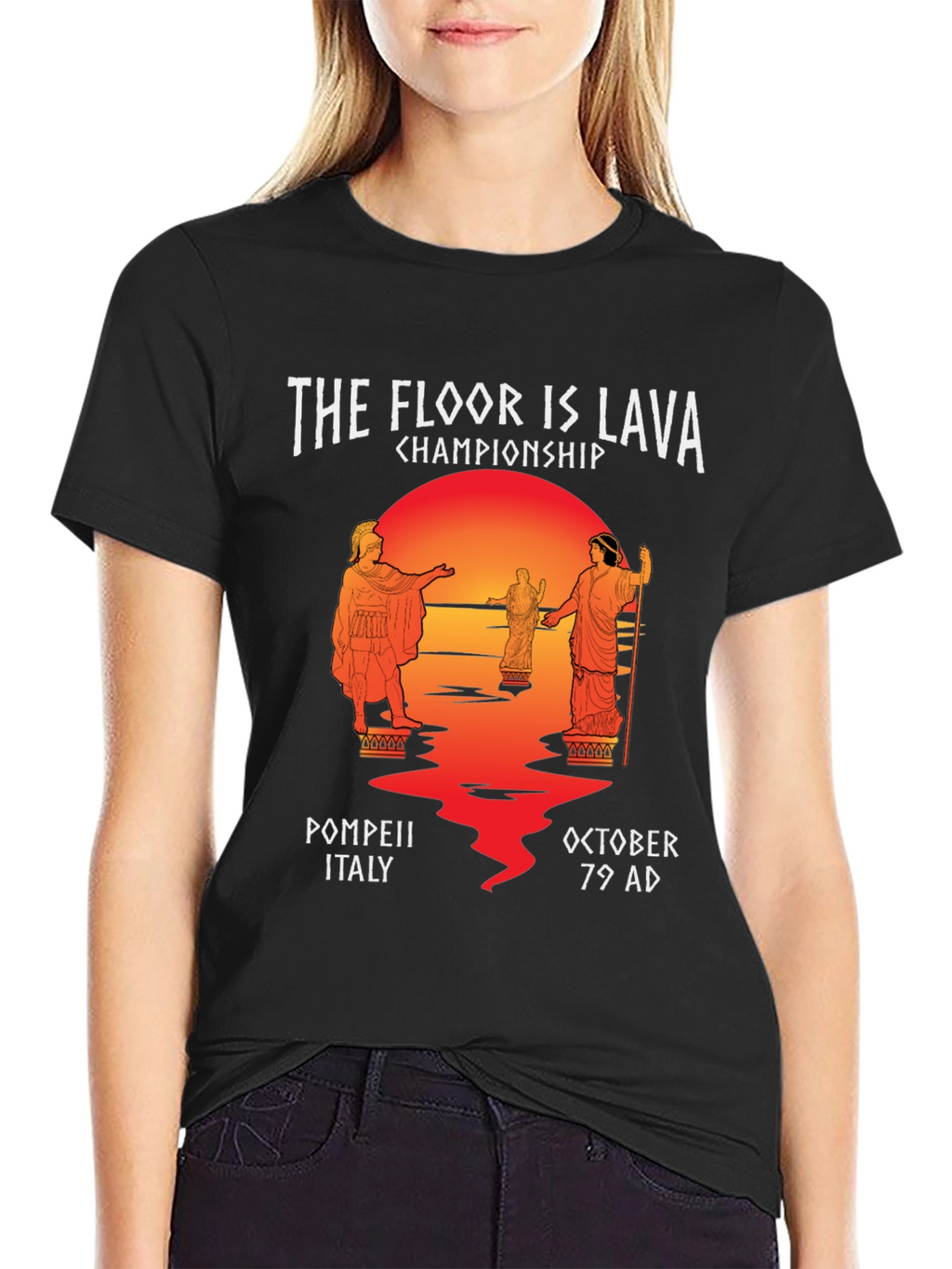 The Floor Is Lava Championship Pompeii T-Shirt