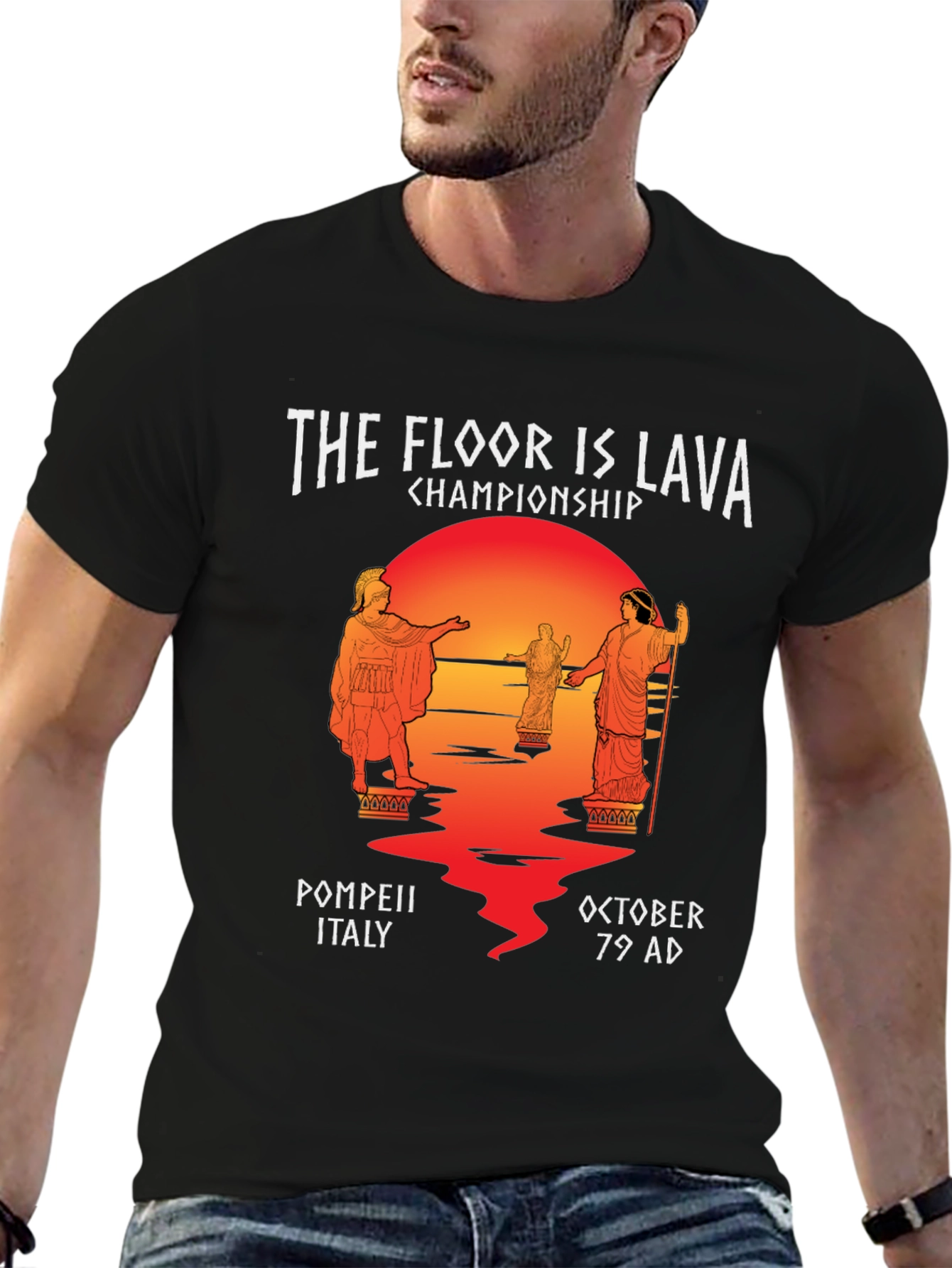 The Floor Is Lava Championship Pompeii T-Shirt