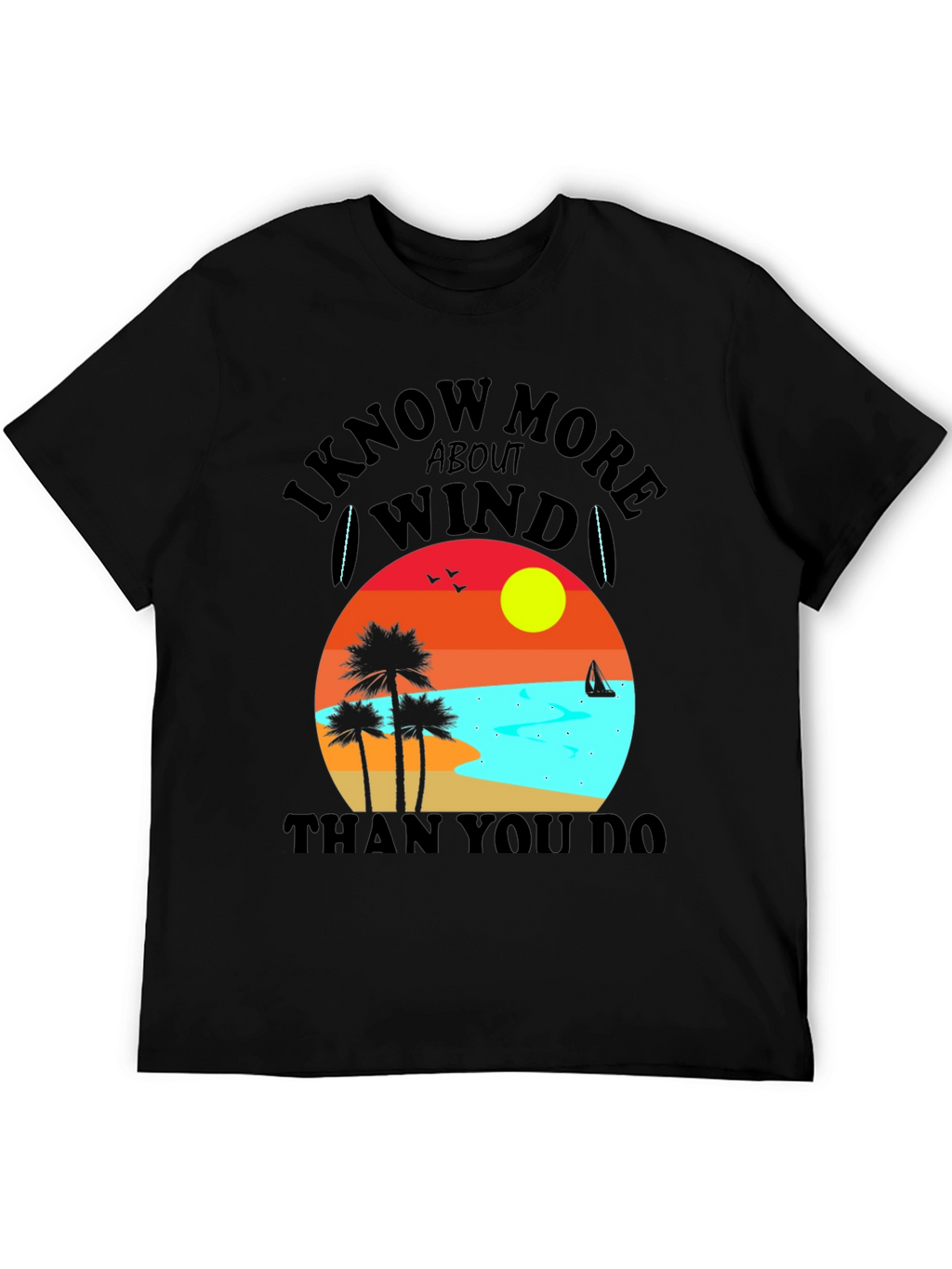 Wind Wisdom Tee - Beach Vibes T-Shirt