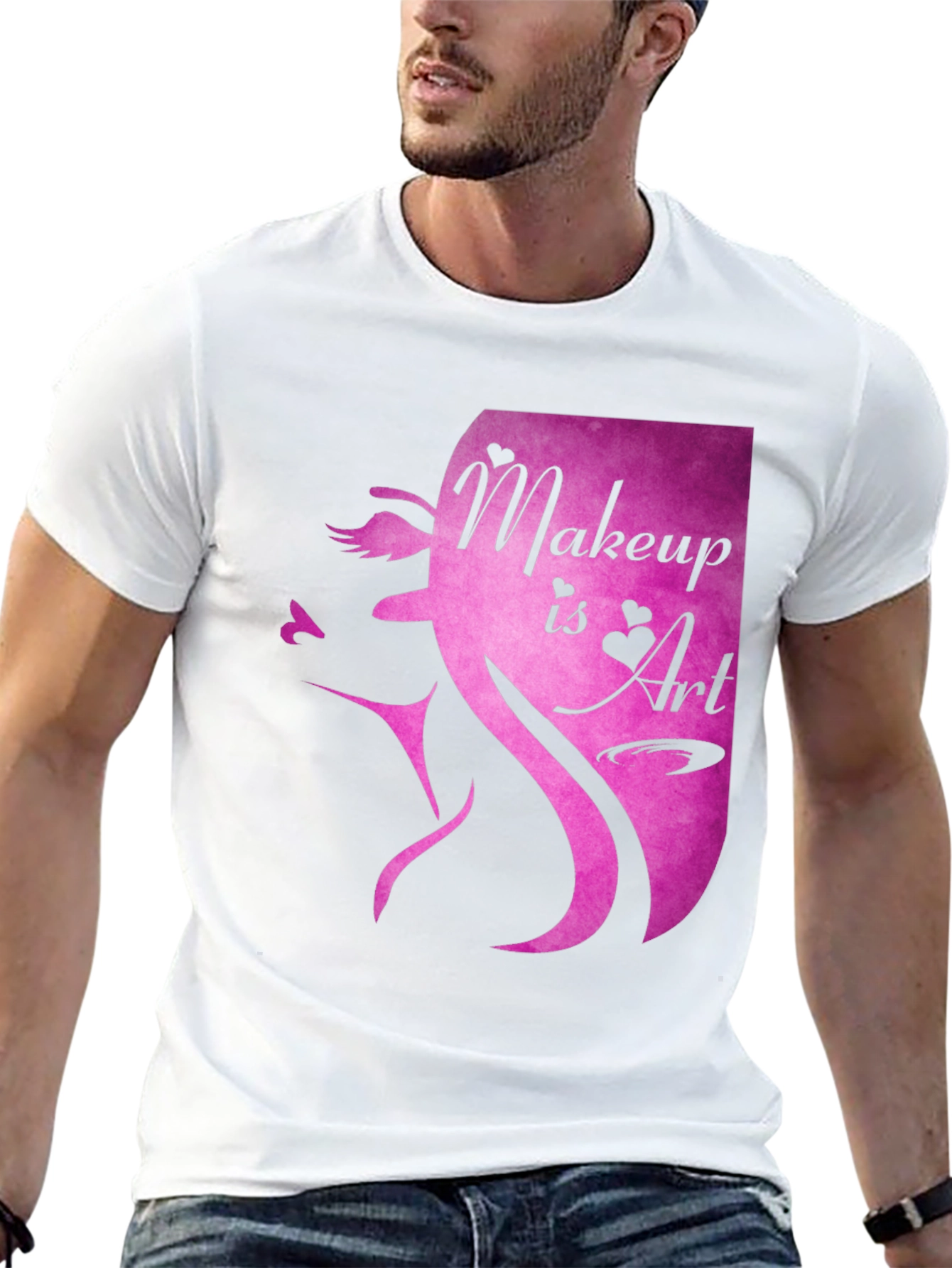 Makeup is Art Graphic Tee