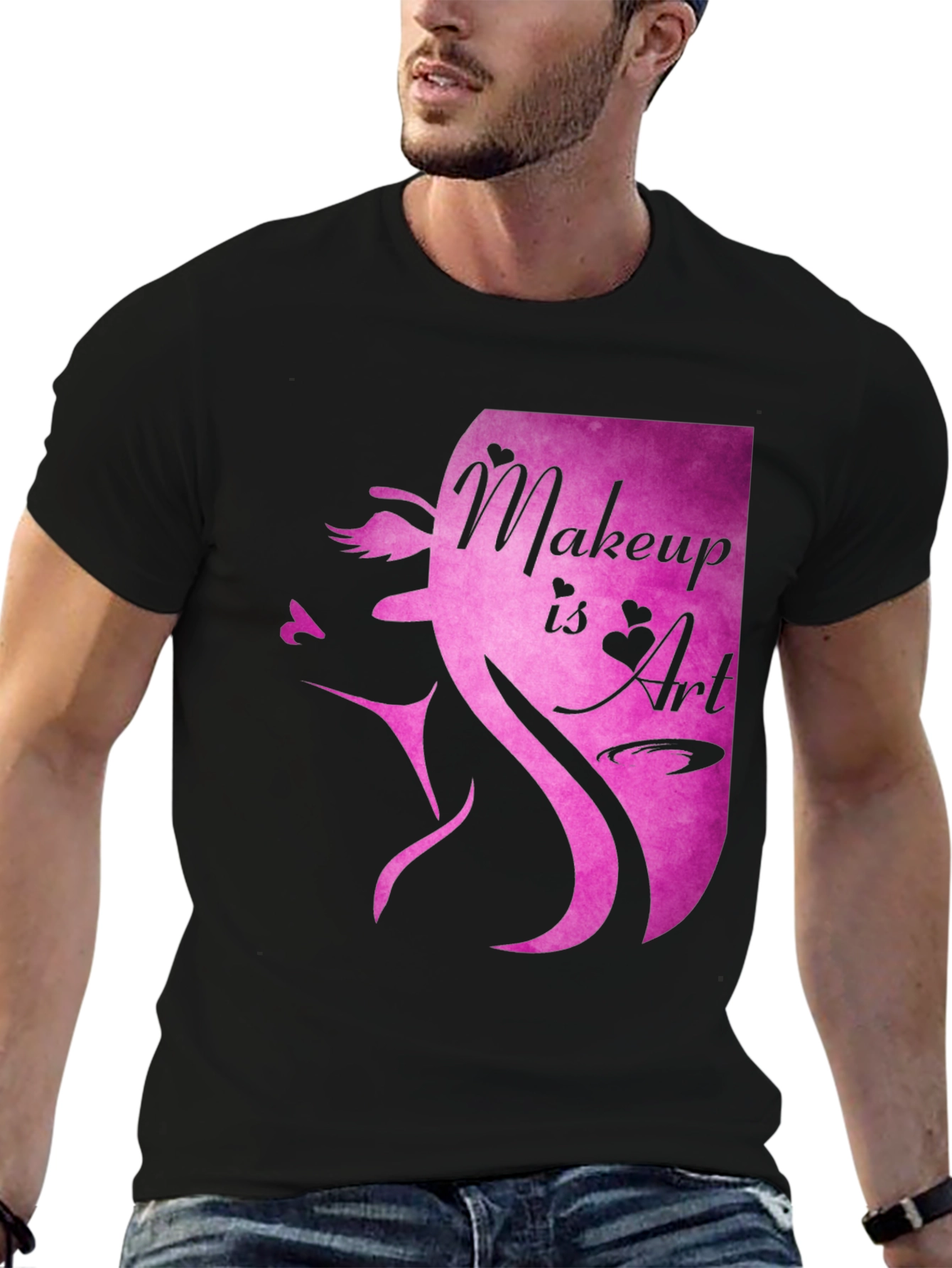 Makeup is Art Graphic Tee
