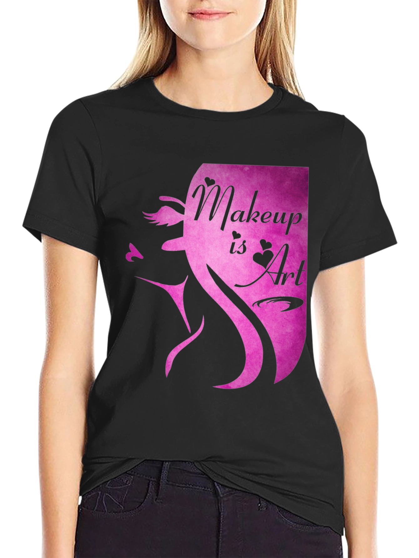 Makeup is Art Graphic Tee