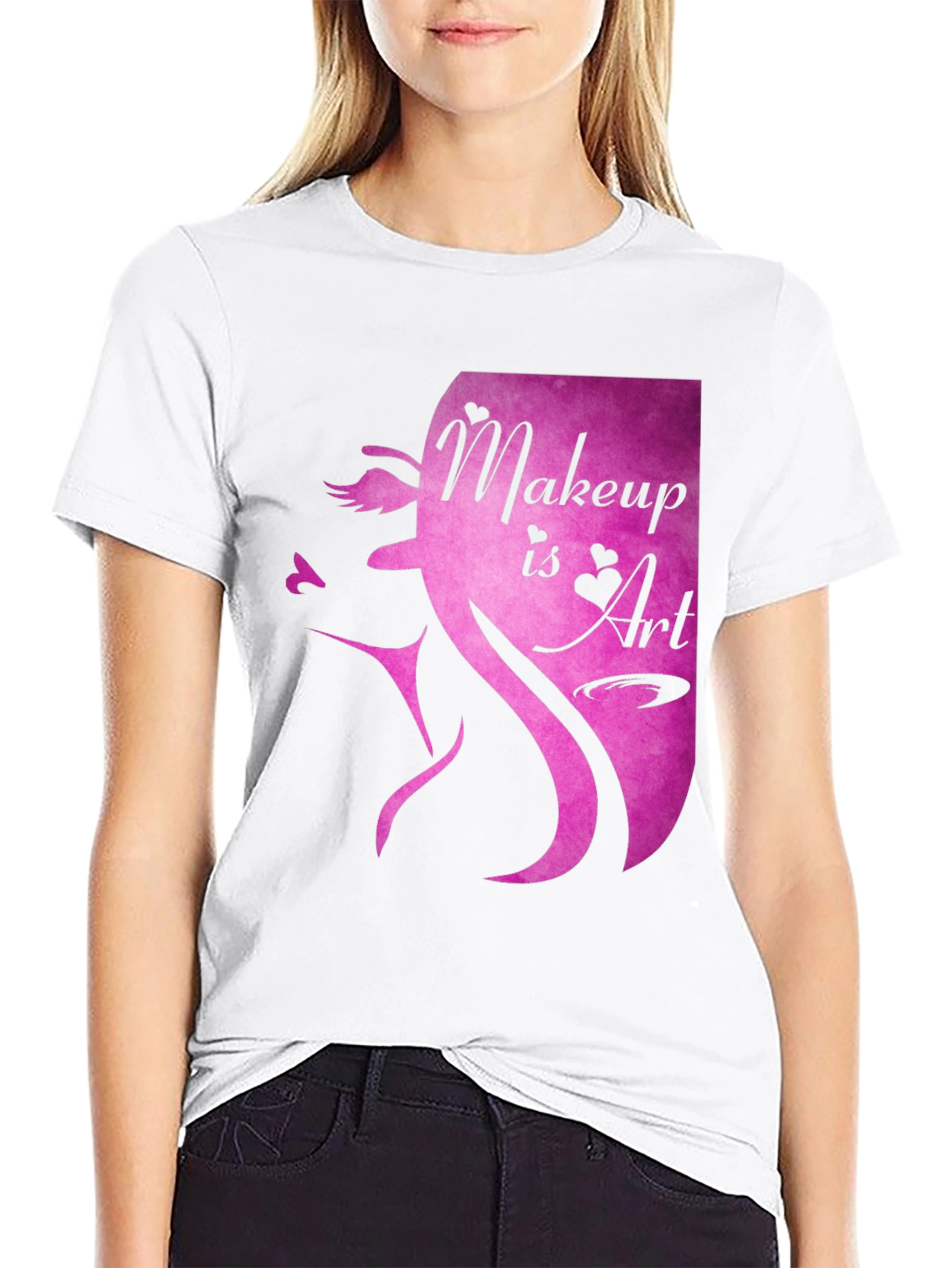 Makeup is Art Graphic Tee