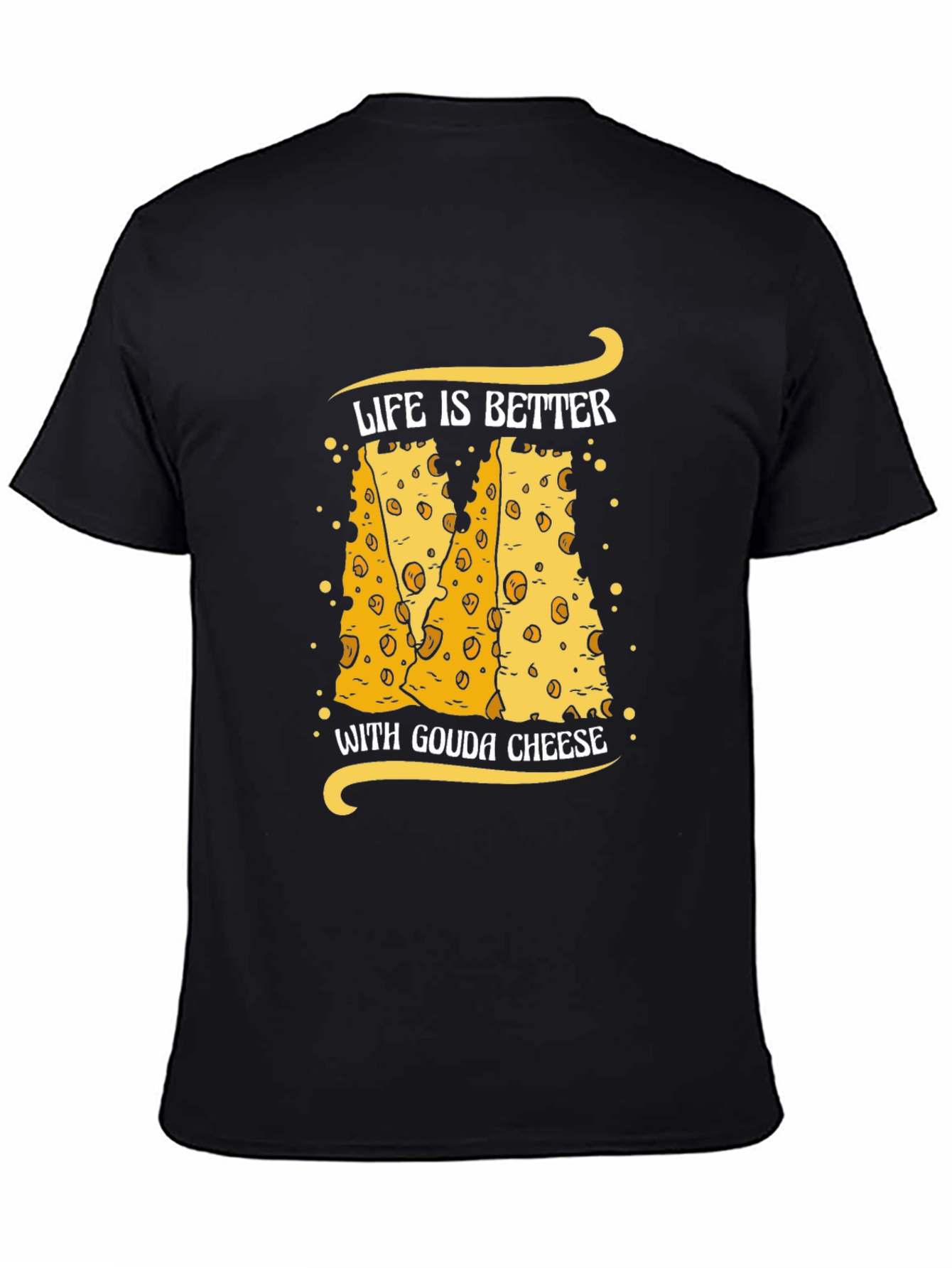 Gouda Cheese Lover T-Shirt Funny Food Tee